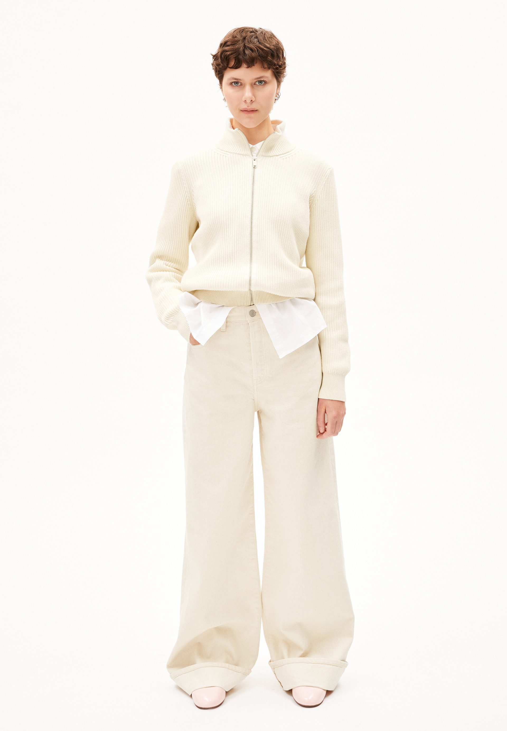 Armedangels Boyfriend-Jeans BLINAA Super Wide Jeans recycelte Baumwolle (No günstig online kaufen