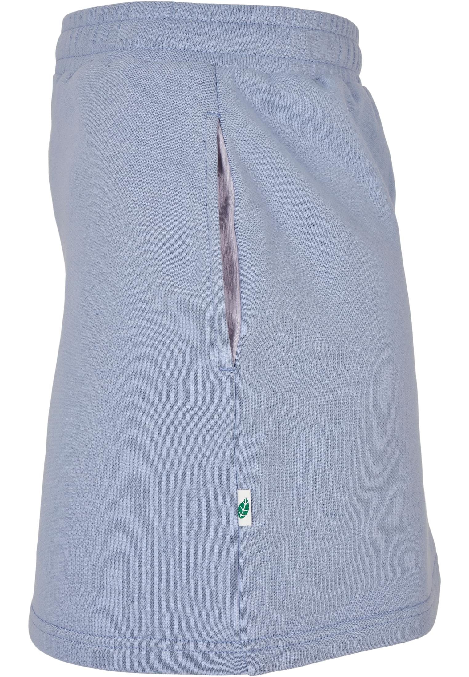 URBAN CLASSICS Terry Ladies violablue (1-tlg) Organic Skirt Mini Jerseyrock Damen