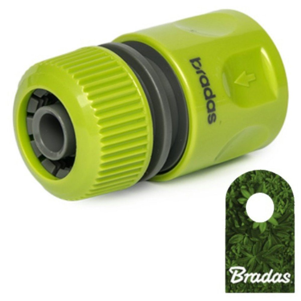Bradas Schlauchkupplung Schlauchkupplung 1/2" mit Stop LIME LINE BRADAS 3287, (1-tlg)