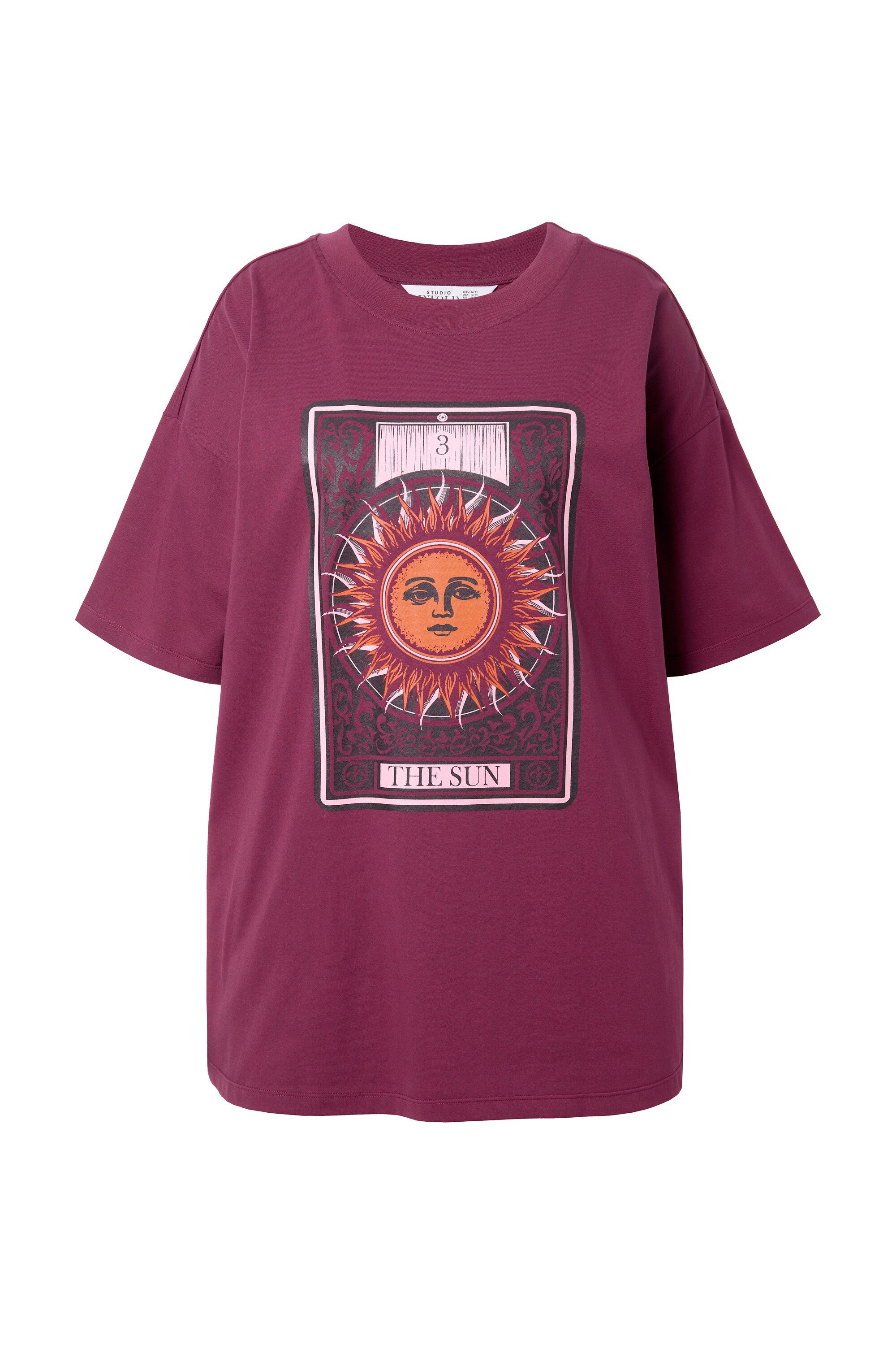 Studio Untold T-Shirt T-Shirt oversized Tarot Sonne günstig online kaufen