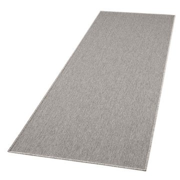 Läufer Flachgewebe Läufer Nature Silbergrau in Sisaloptik, BT Carpet, rechteckig, Höhe: 5 mm