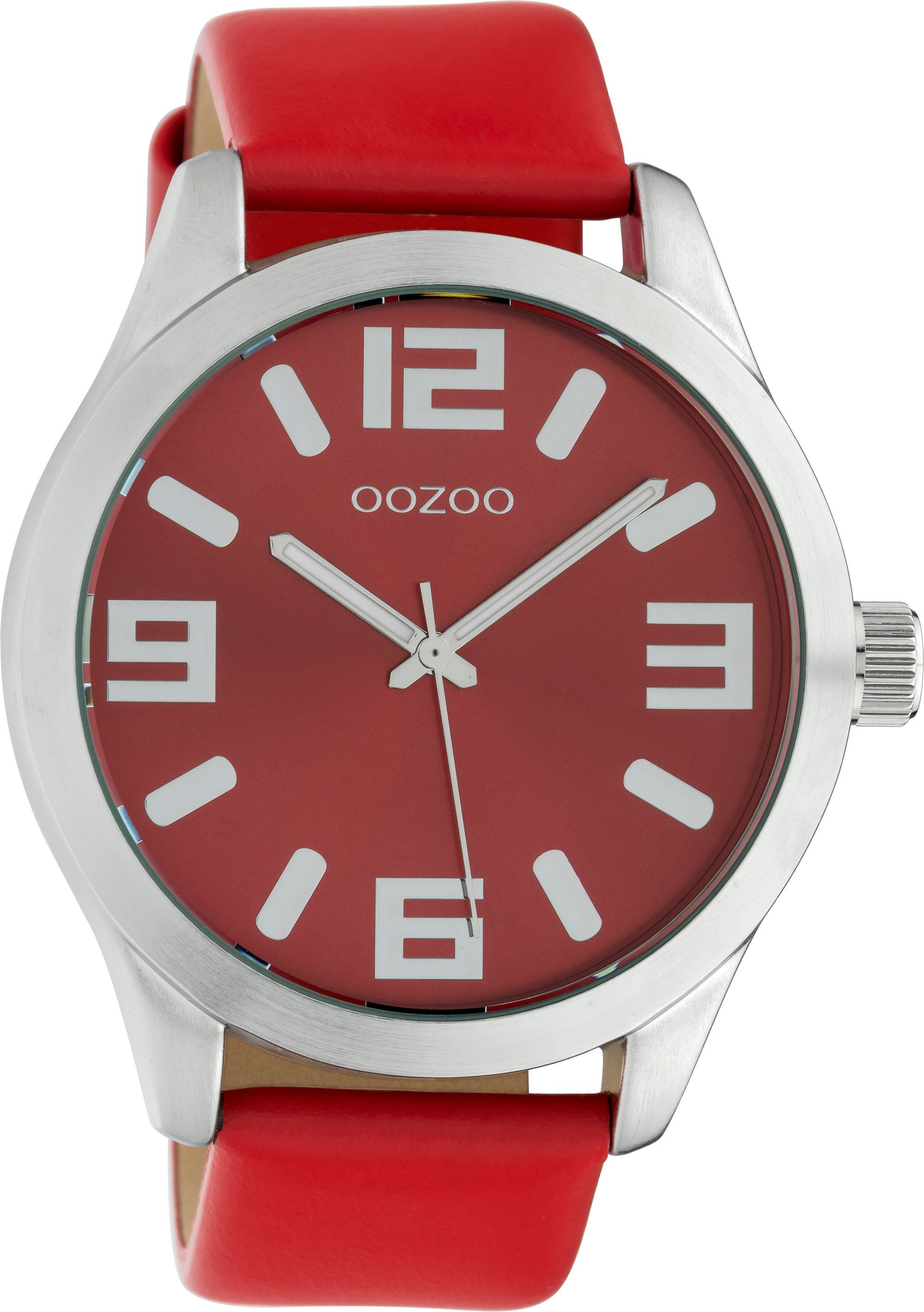 OOZOO Quarzuhr C10237, Metallgehäuse, Ø ca. 46 mm