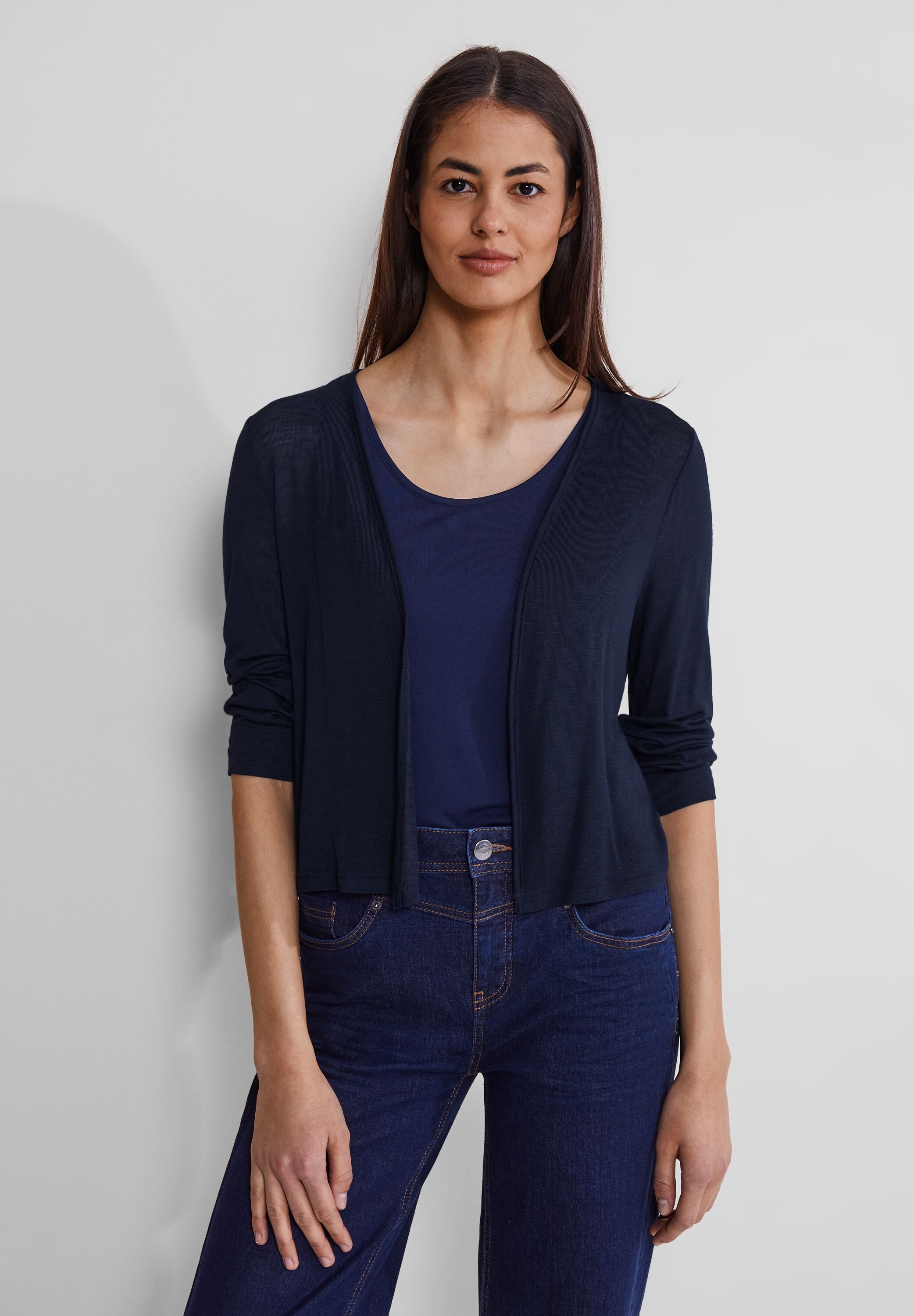 STREET ONE Cardigan in Unifarbe