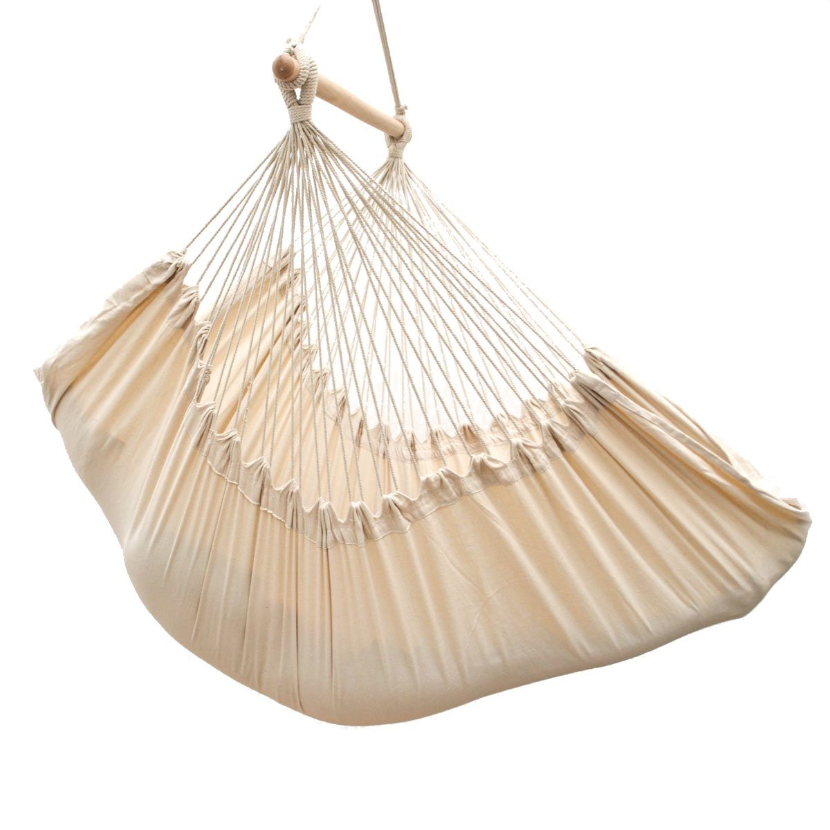 AMANKA Hängestuhl für 2 Personen: XL Outdoor Hängesessel bis 150 kg - Garten und Balkon, 220 x 120 cm Hängesitz für Kinder und Erwachsene - 360° Relaxsessel