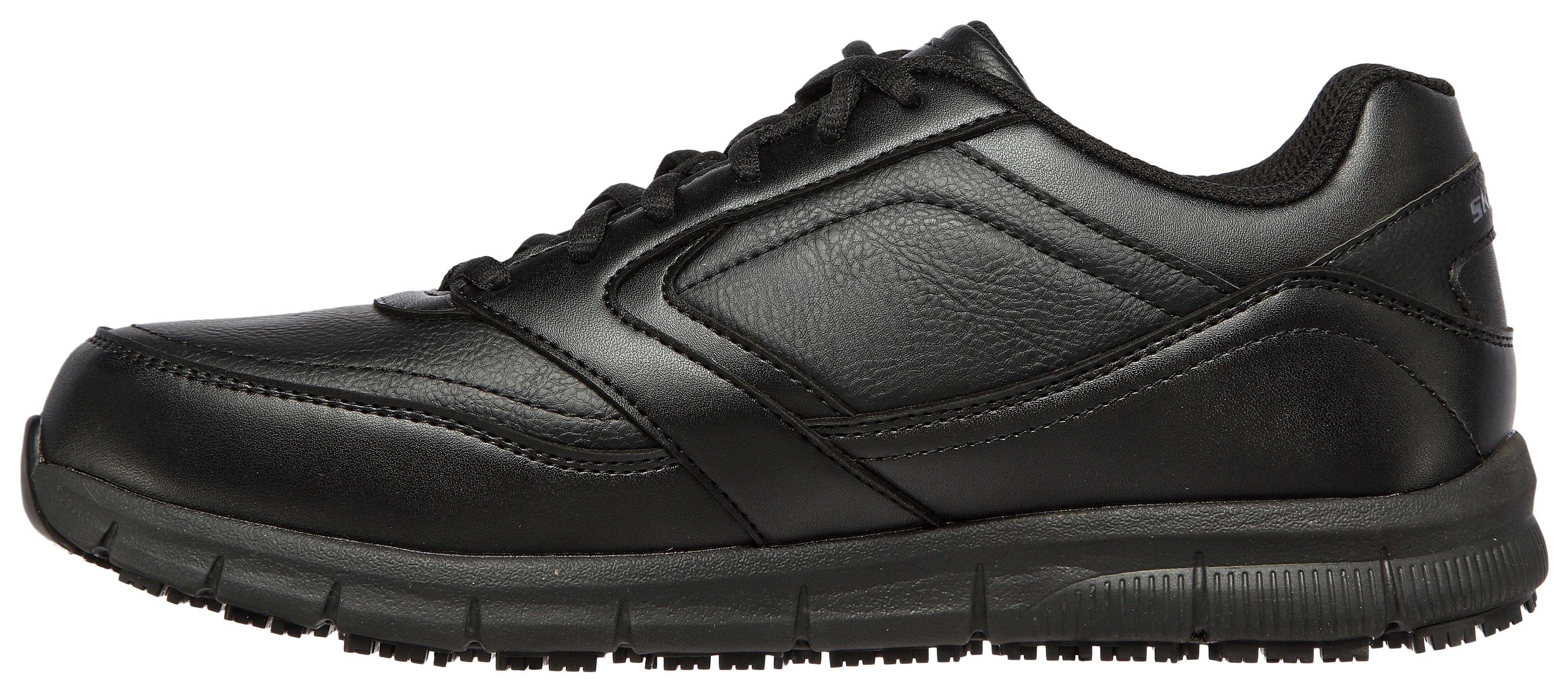 Skechers NAMPA Berufsschuh Schnürschuh für Gastronomie mit rutschfhemmender Laufsohle