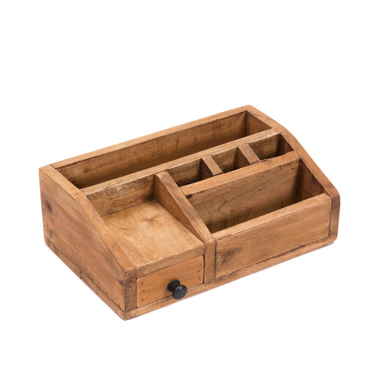 CREEDWOOD Aufbewahrungsbox TISCH ORGANIZER "STUDY", Altholz günstig online kaufen