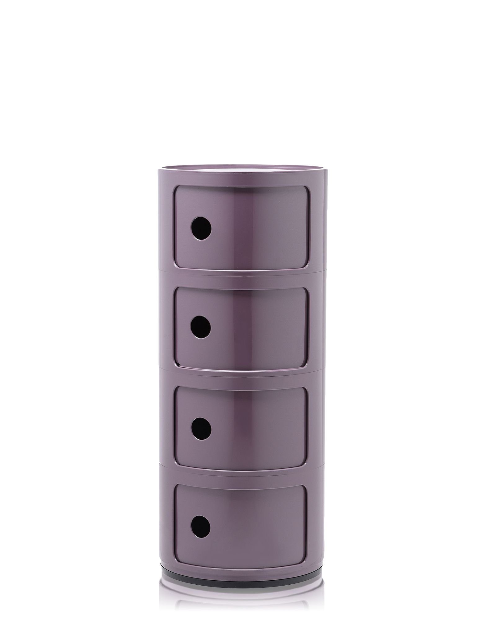 4 Elemente Container Componibili Violett Kartell