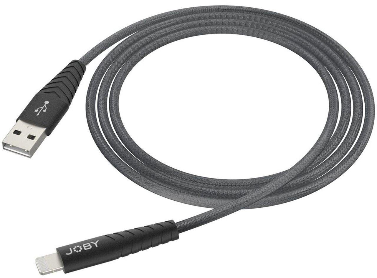 Elektro-Kabel Joby 1,2m schwarz Kabel Lightning