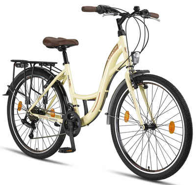 Licorne Bike Cityrad Licorne Bike Stella Premium City Bike 20,24,26 und 28 Zoll Fahrrad