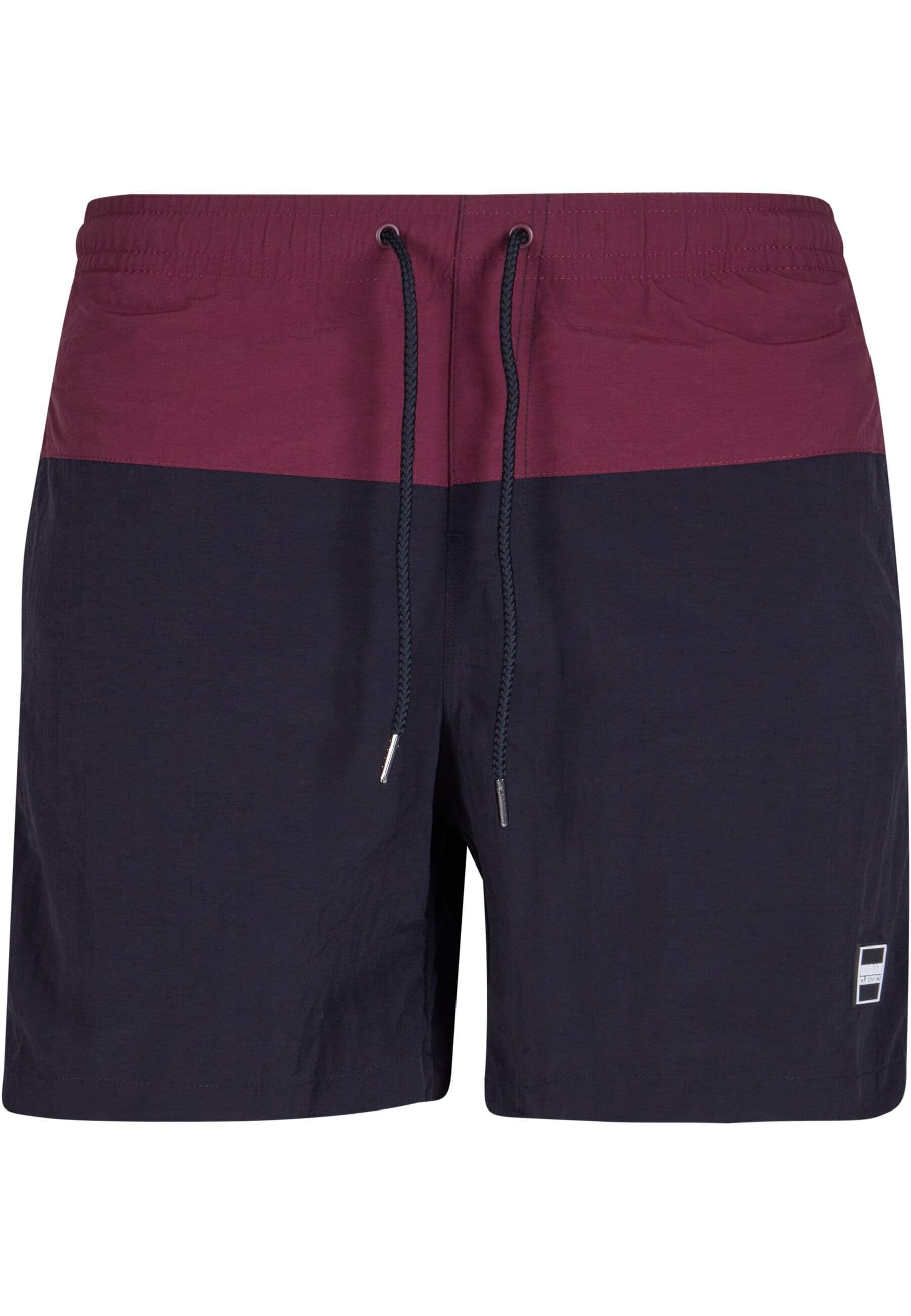 Shorts URBAN Swim CLASSICS Badeshorts Herren cherry/black