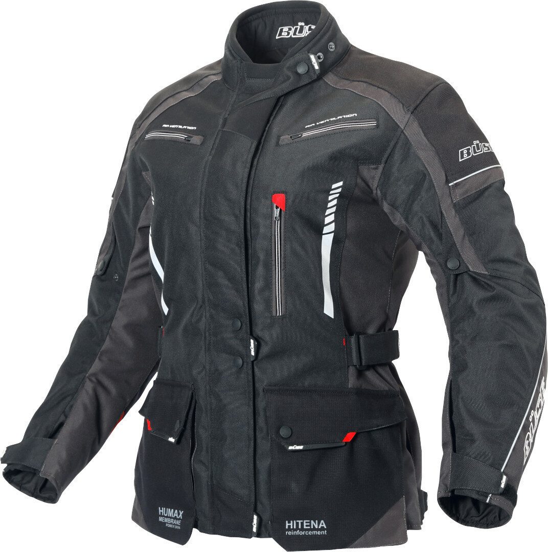 Büse Motorradjacke Torino II Damen Motorrad Textiljacke Rückenprotektor ent günstig online kaufen