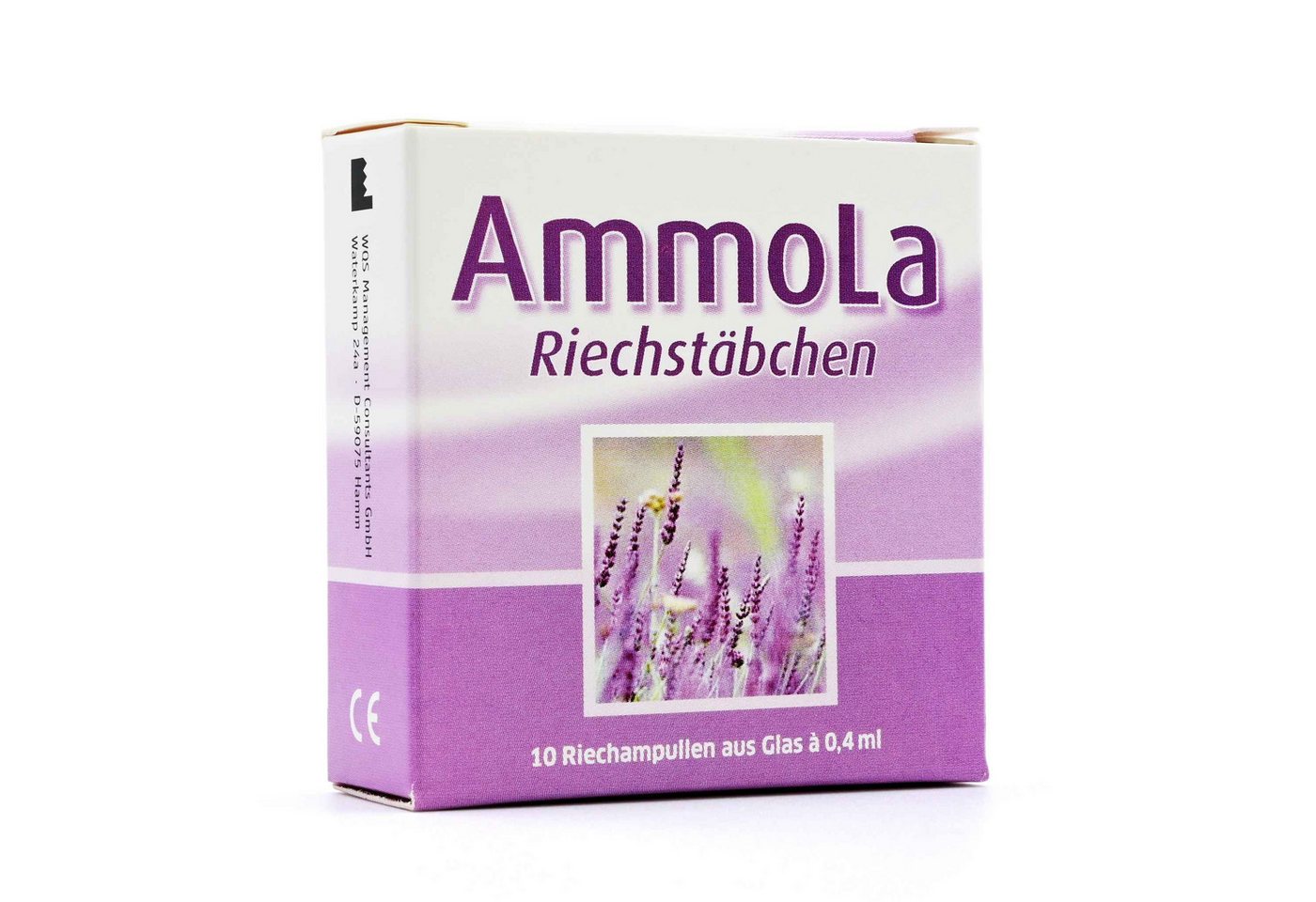 Ammerland Inhalator AMMOLA Riechstäbchen Riechampullen 10x0,4ml