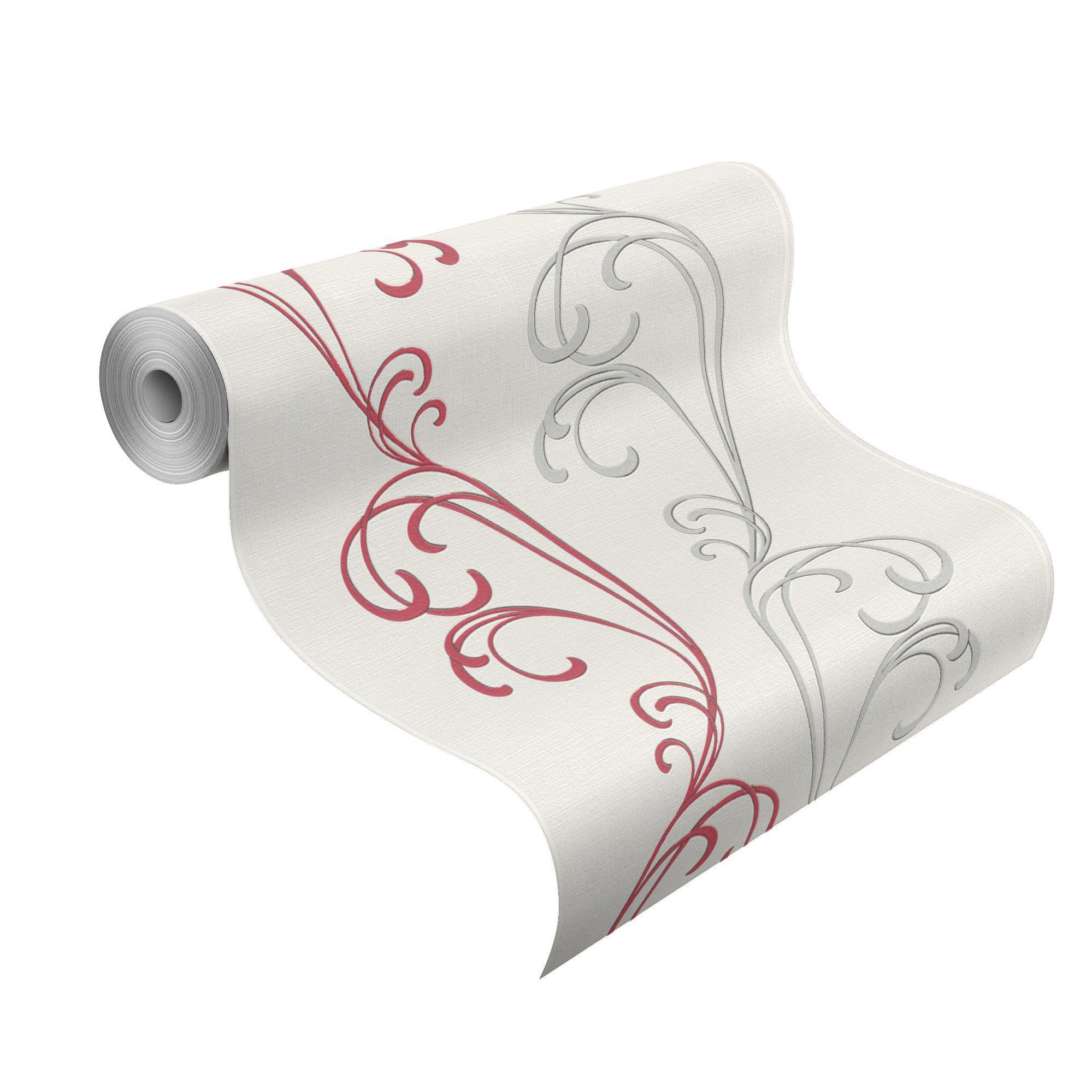 Rasch Vliestapete Rasch Selection, Classic-Chic, rot günstig online kaufen