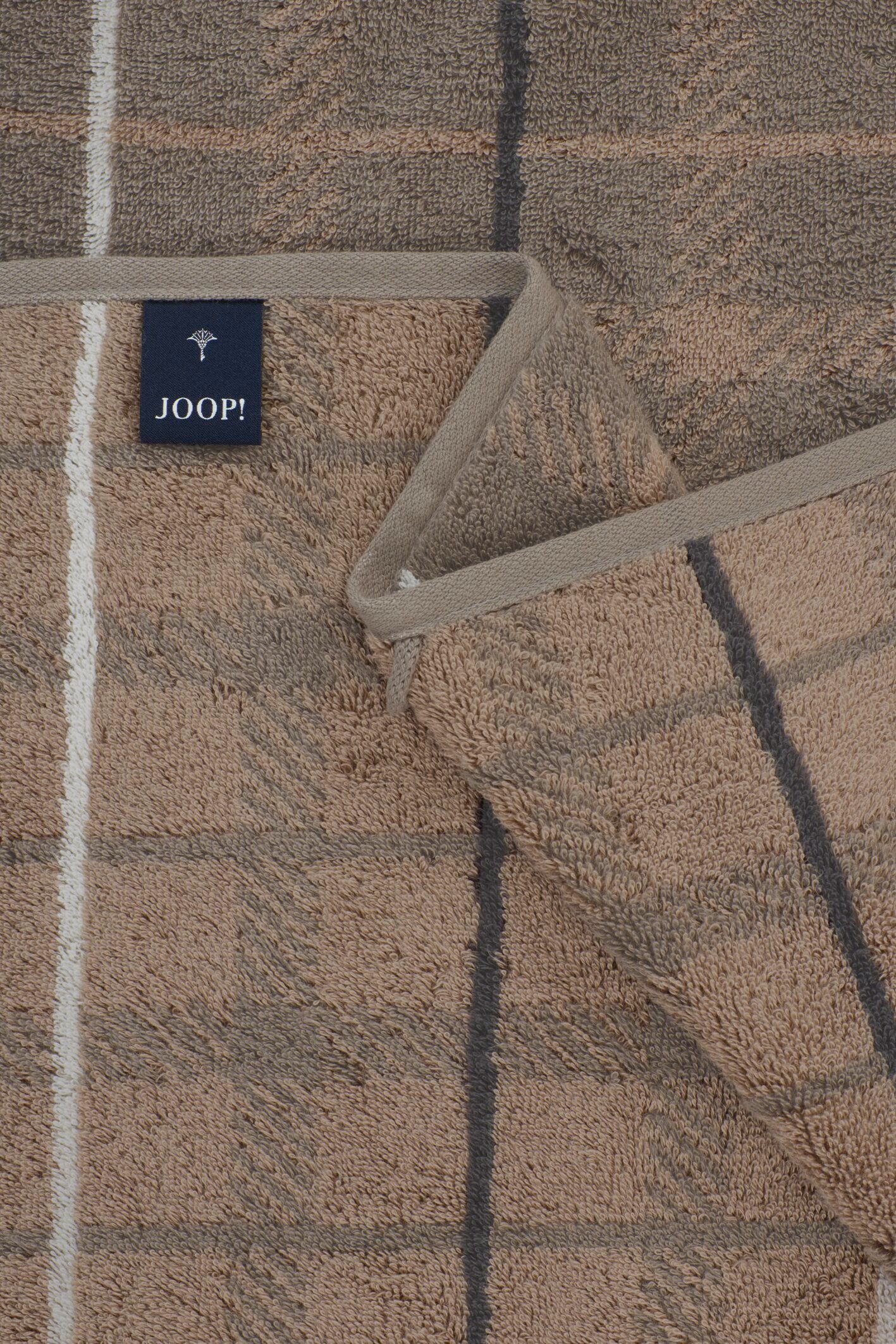 JOOP! Duschtuch JOOP! LIVING - CONTOUR CHECKED Duschtuch, Textil (1-St)