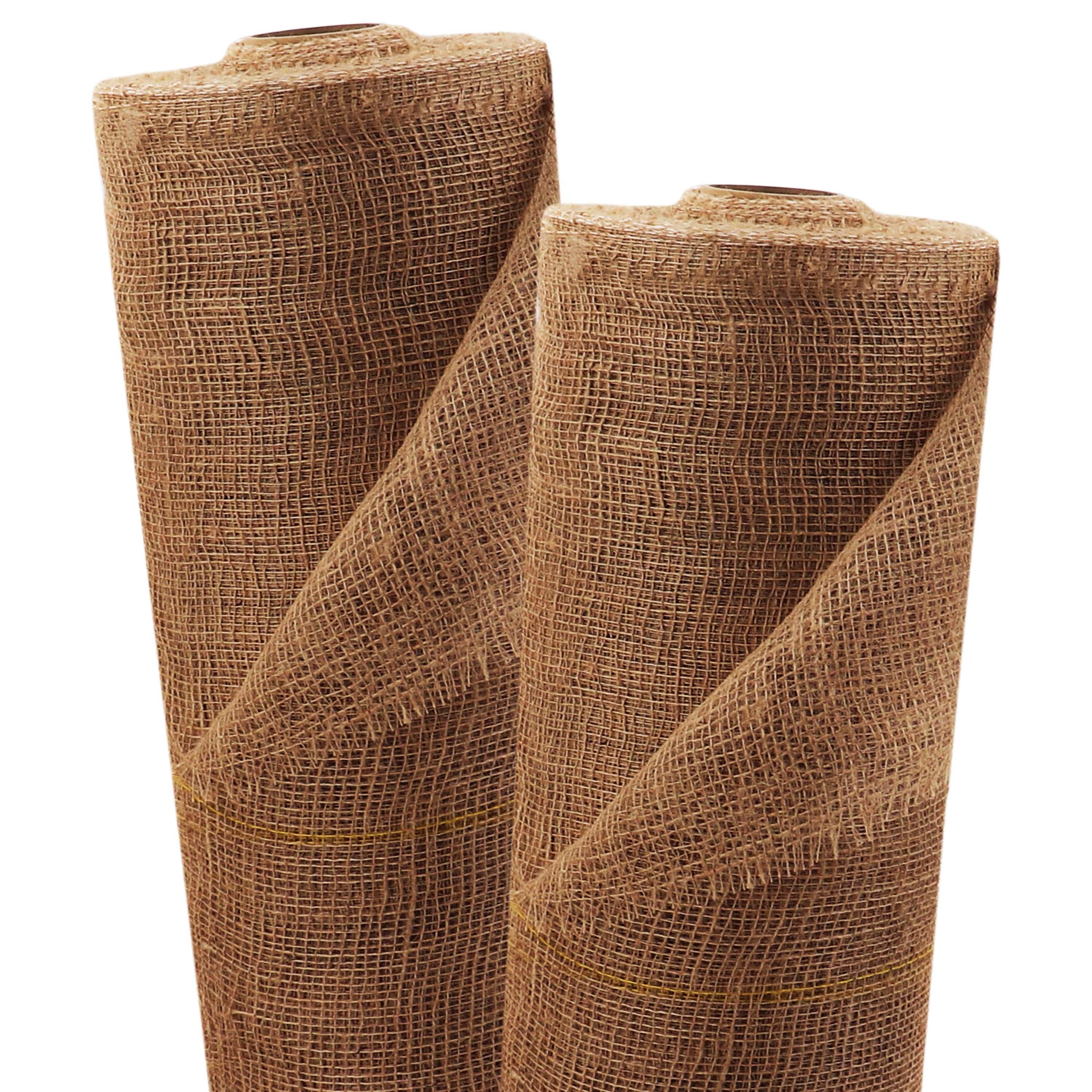 Aquagart Kokosmatte 20m x 1m Jutegewebe 105g/m² Jutematte Gartenjute Jute Stoff, (1-St)