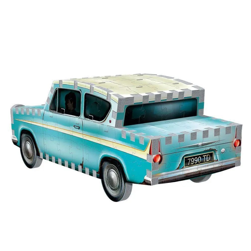 JH-Products Puzzle Flying Ford Anglia Harry Potter. 3D-PUZZLE (130 Teile), 130 Puzzleteile