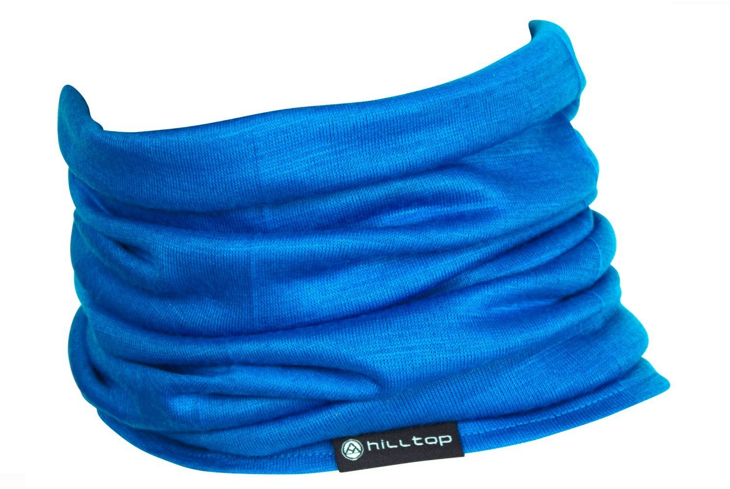 mulesingfrei), Bandana Blue Hilltop (Merinowolle, Multifunktionstuch Halstuch Schlauchtuch, 100% Wolle