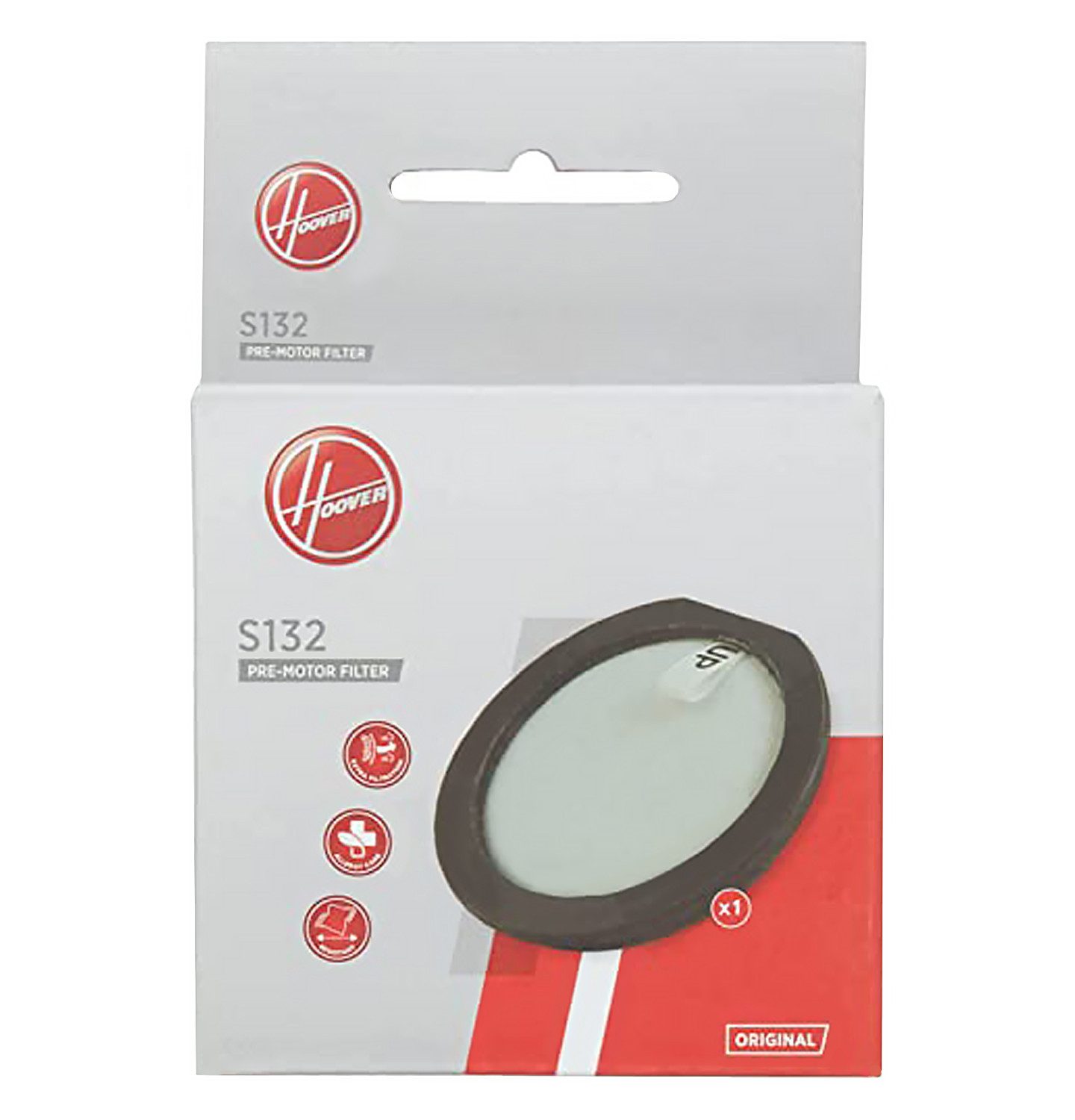 Hoover Ersatzfilter S132 Pre-Motor Filter 35602165, für H-Free 500 Staubsauger