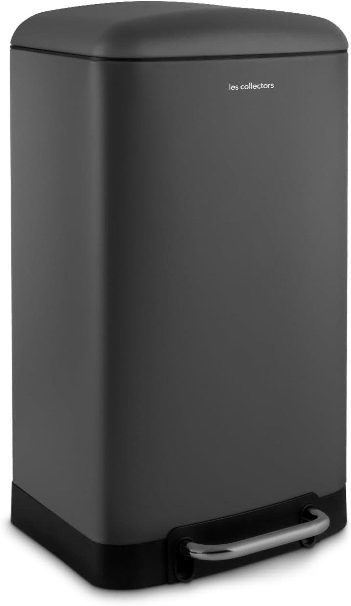 H.Koenig Mülleimer Les Collectors No 731 Anthrazitgrau 30 Liter Design Pedal-Abfalleimer
