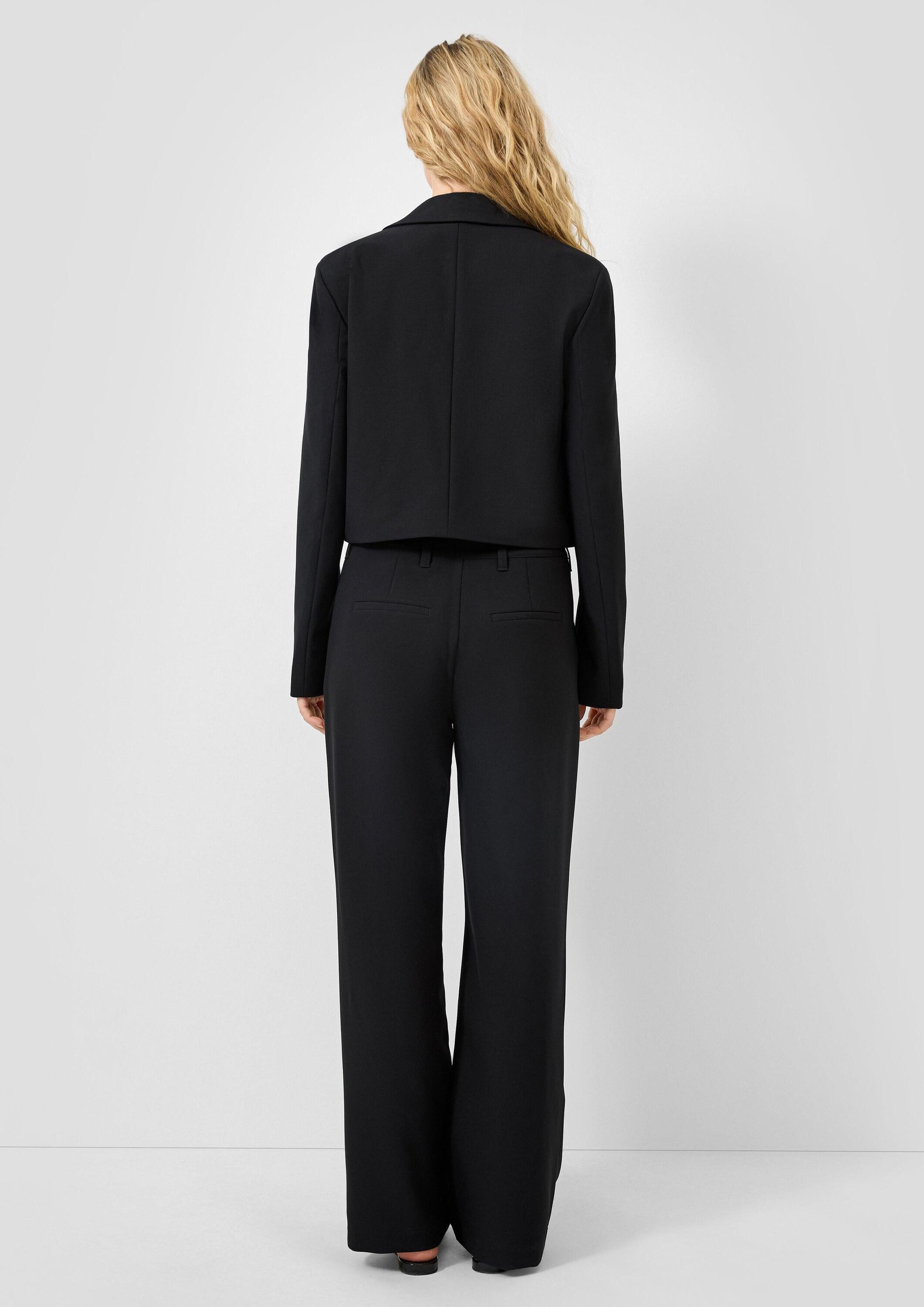 QS Chinos Hose Wide Leg Hose, QS x Vanessa Mai