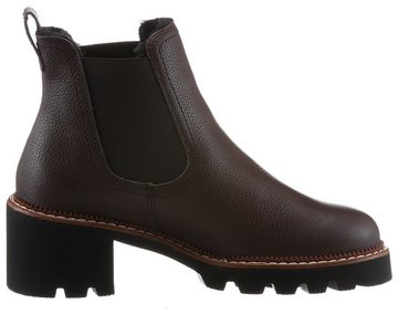 Paul Green Chelseaboots, Winterstiefelette, Ankleboots, Blockabsatz, mit Profilsohle