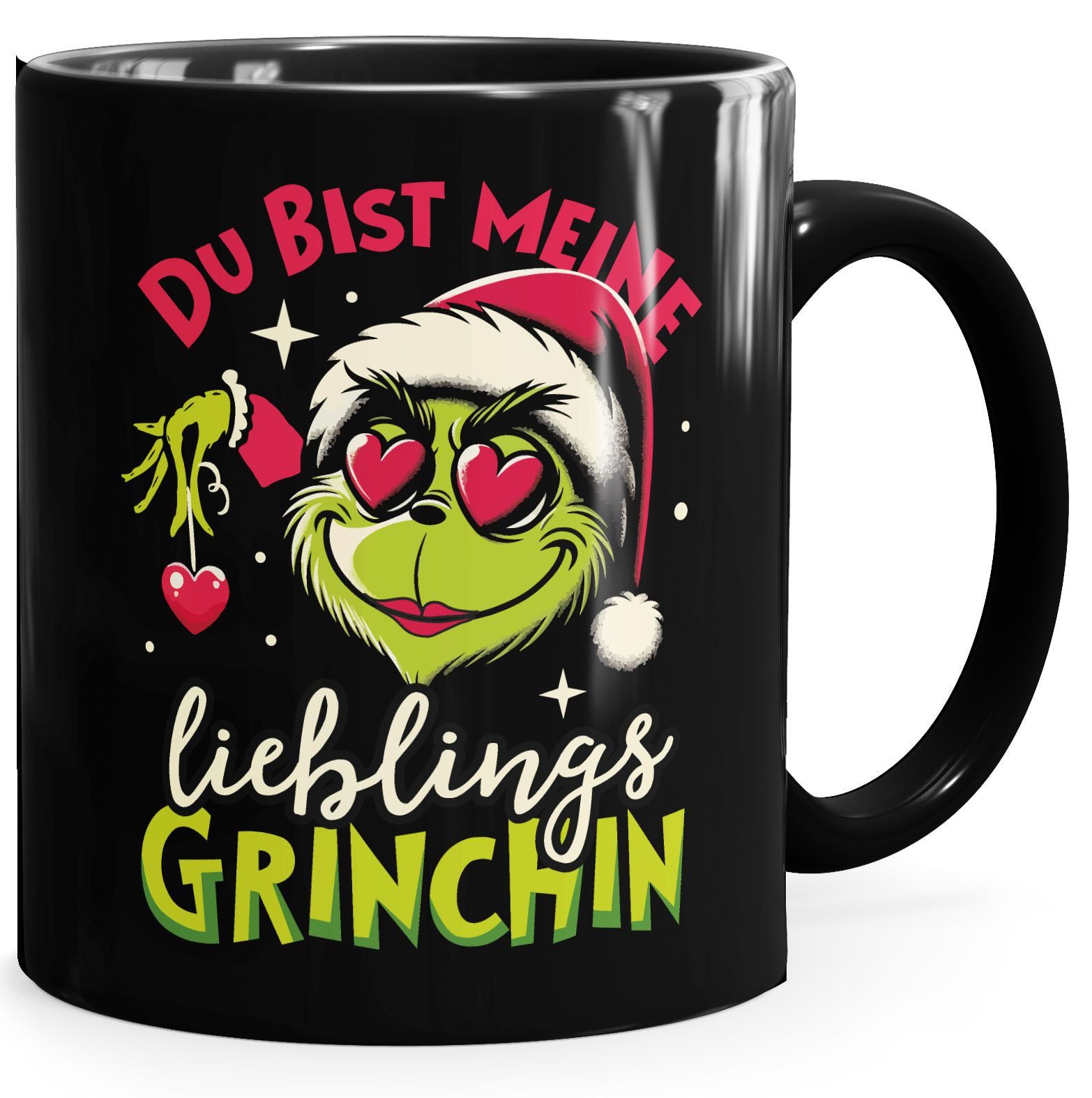 Tasse Tasse Weihnachten Du bist mein Lieblingsgrinch Spruch Lustig