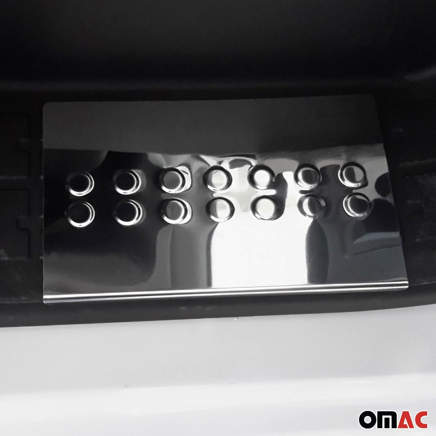 OMAC Zierleisten-Aufkleber Einstiegsleisten für Renault Master 2010-2024 Edelstahl Silber 2tlg, (2tlg), Langlebig,Einfache Reinigung,Einfache Installation,Rostbeständig