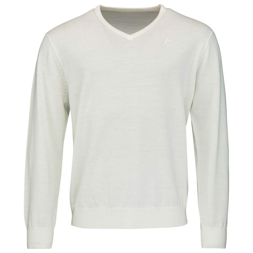 Head Langarmshirt Пуловеры V-Neck (Merinowolle) weiss Herren