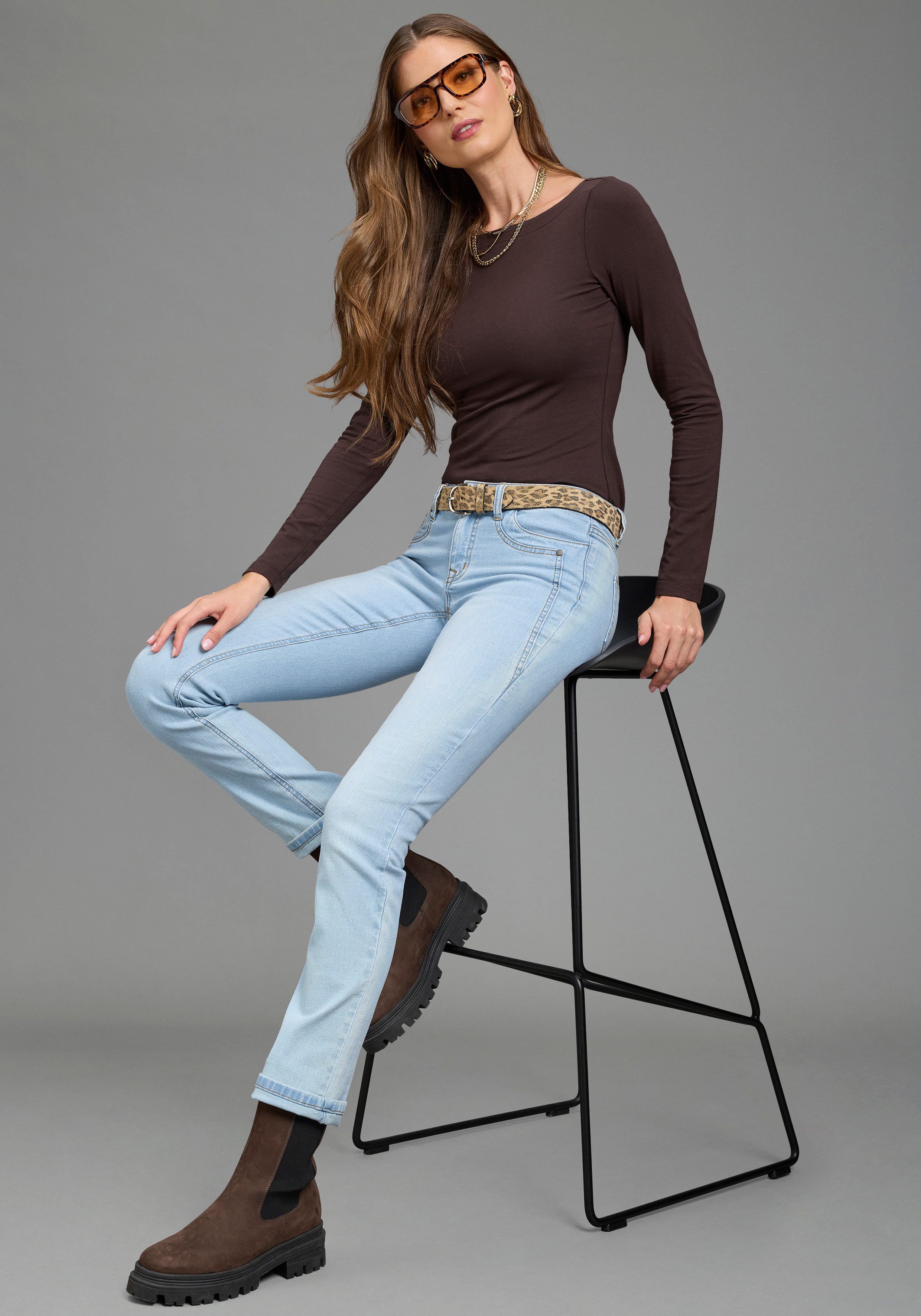 Laura Scott Ledergürtel im stylischem Animal-Design - NEW – Bild 4 von 5