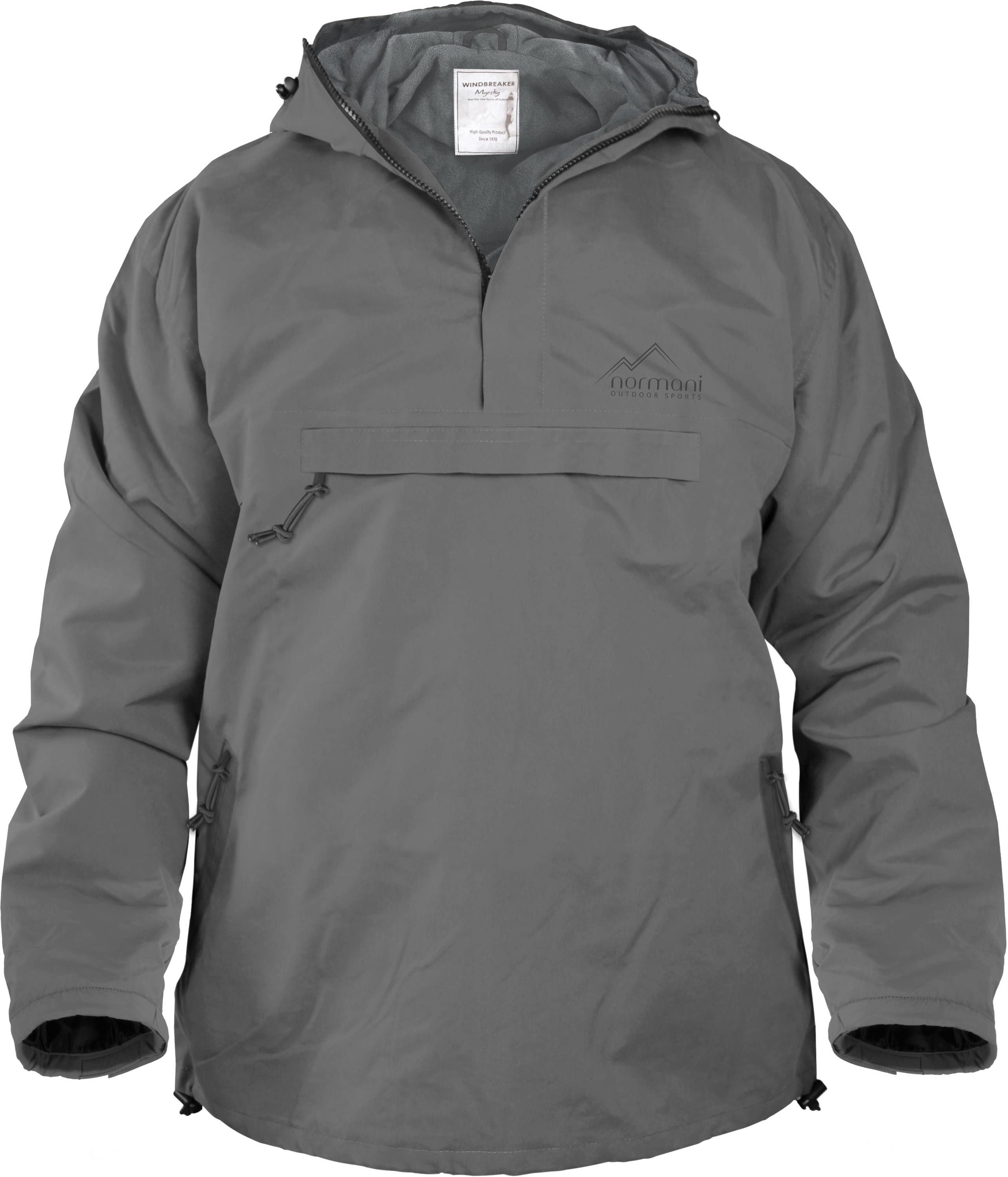 normani Regenjacke Herren Windbreaker Myrsky Wasserdichte Funktionsjacke gefütterte Schlupfjacke