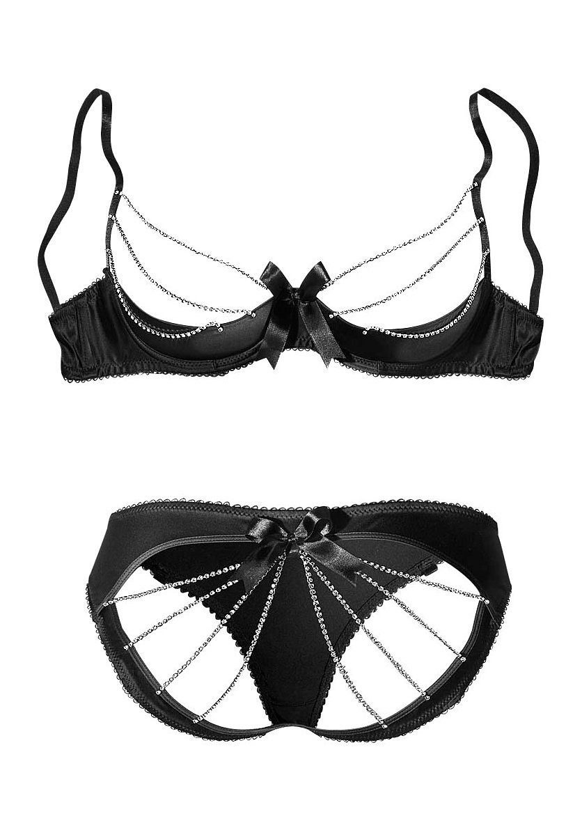 petite fleur gold Slip-Ouvert mit Strassketten günstig online kaufen