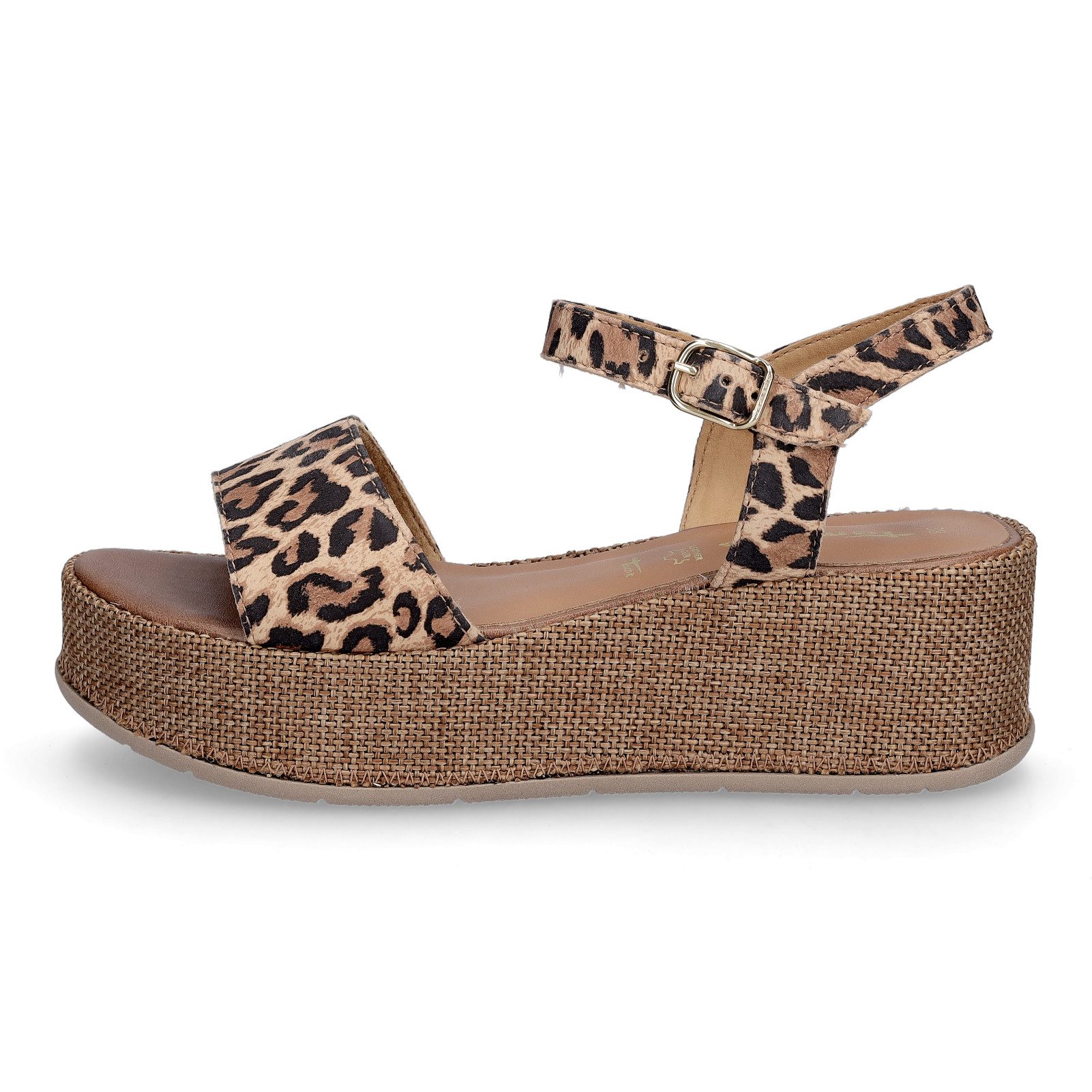 Tamaris Tamaris Damen Plateau Sandalette leo Sandale
