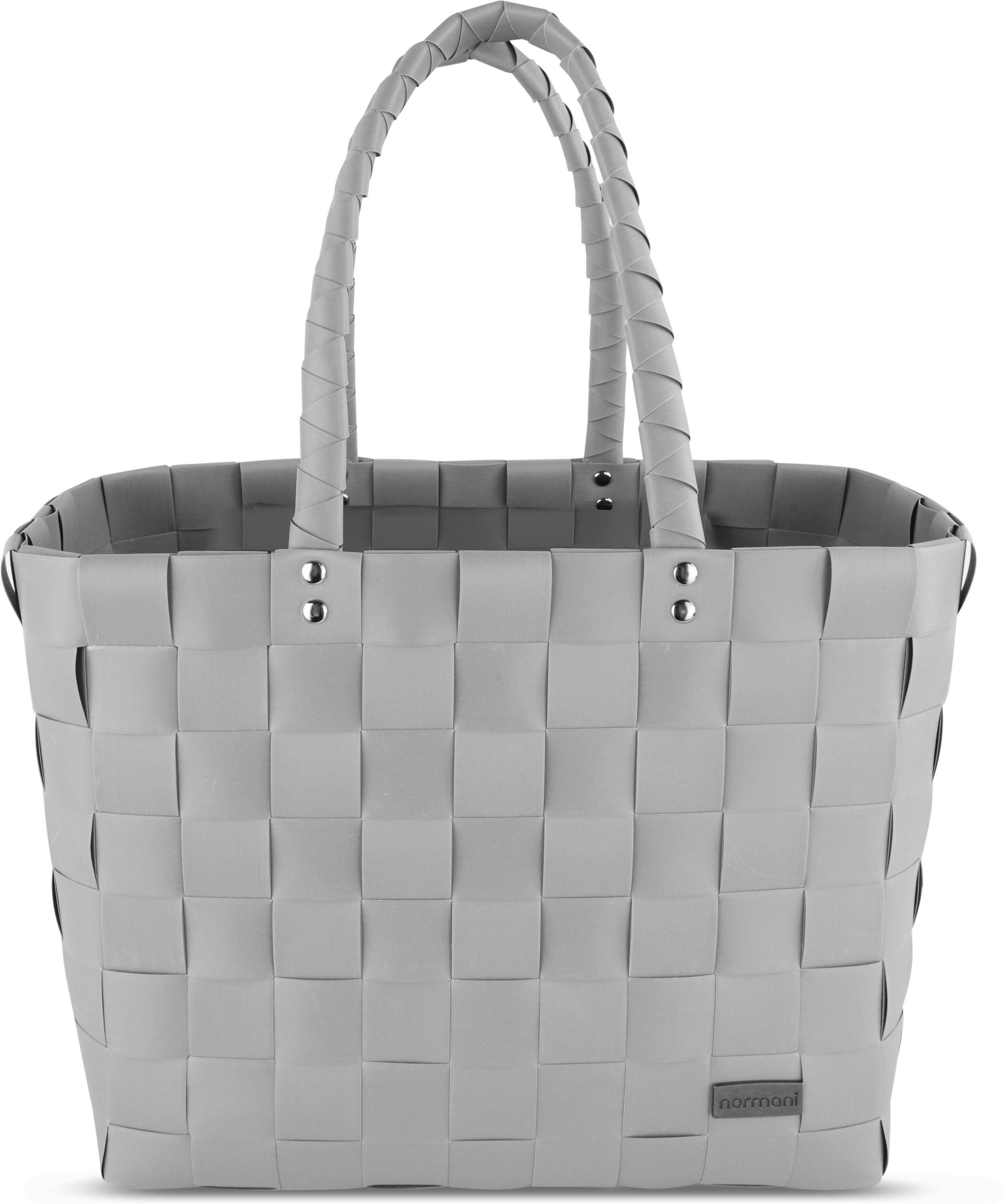 normani Einkaufskorb Flechtkorb 20 Liter, 20 l, Shopper aus pflegeleichtem Material