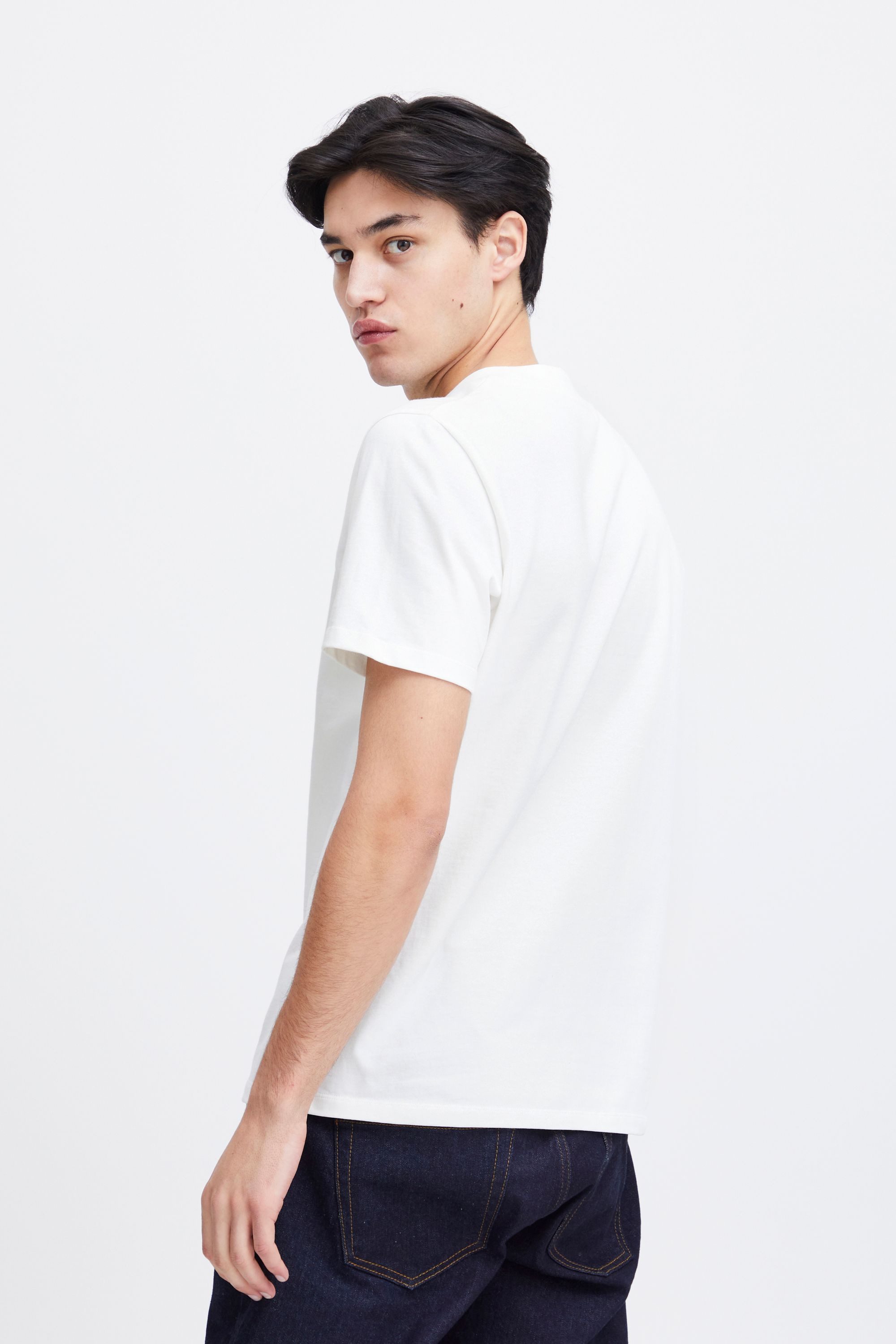 Casual Friday T-Shirt CFThor Lässiges T-shirt mit Stickerei