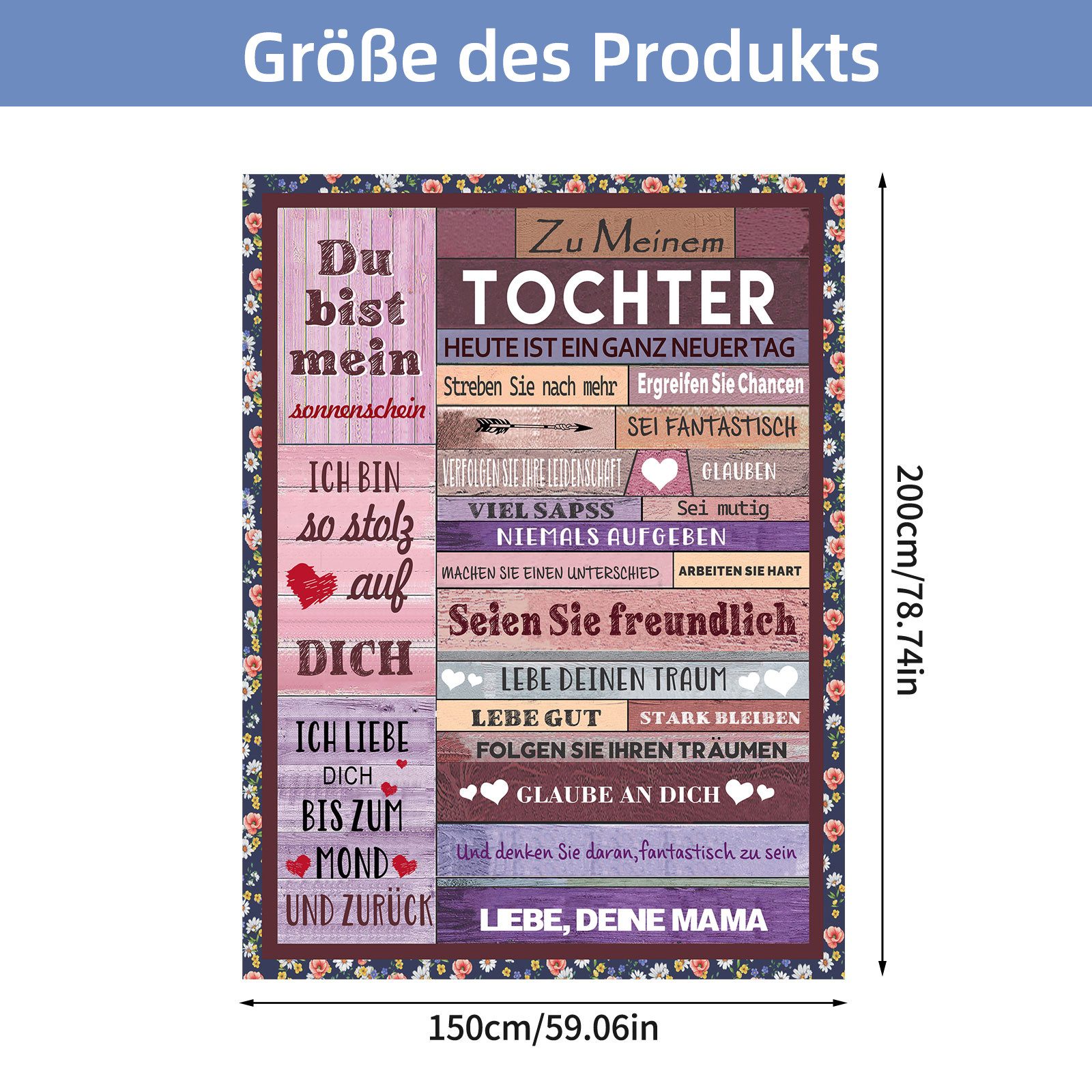 Wohndecke Flanelldecke,Flanelldecke in Umschlagform,150CM*200CM, TWSOUL, Br günstig online kaufen