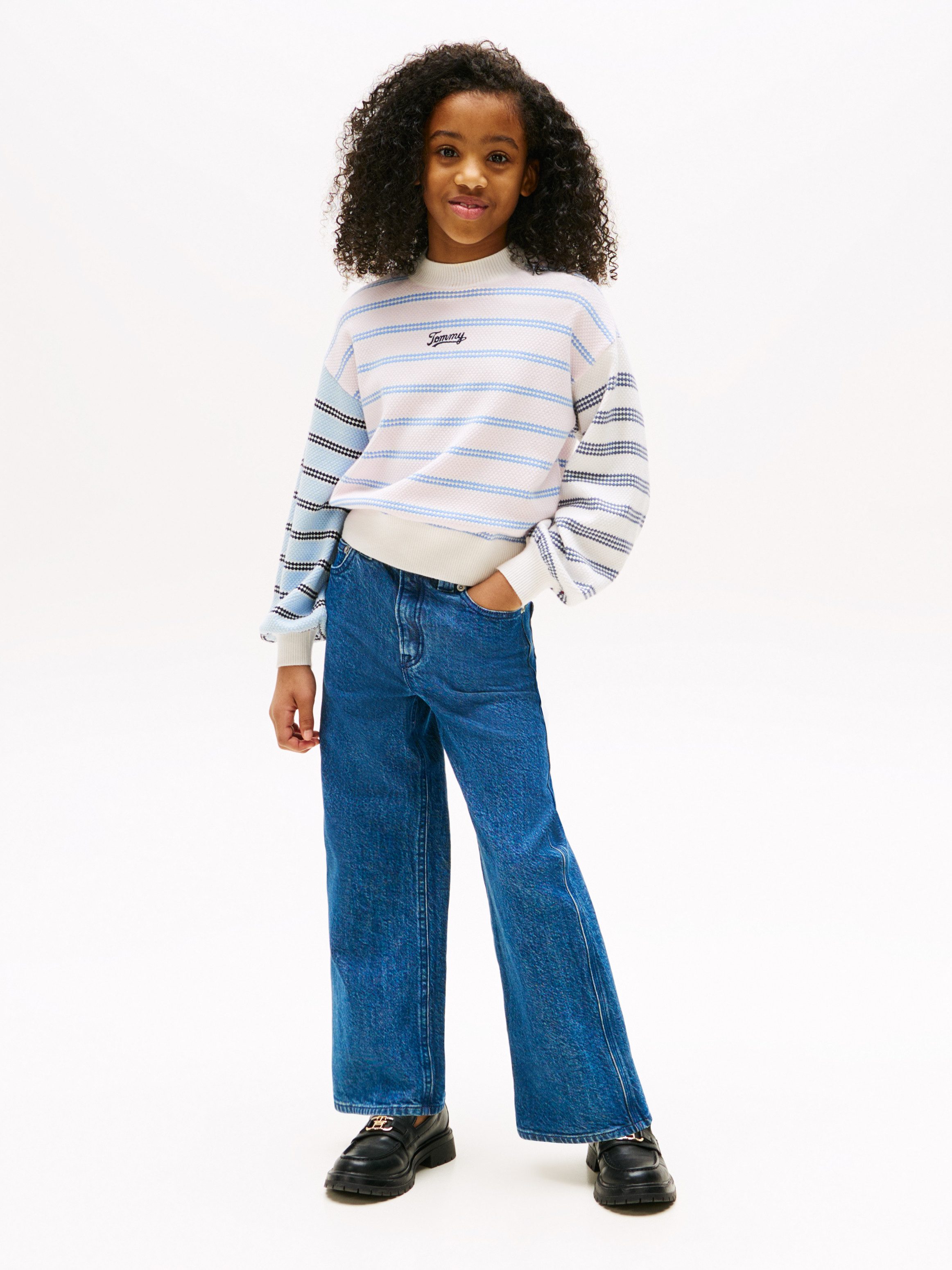 Tommy Hilfiger Stretch-Jeans MABEL MEDIUM DENIM für Kinder bis 16 Jahre, stone washed