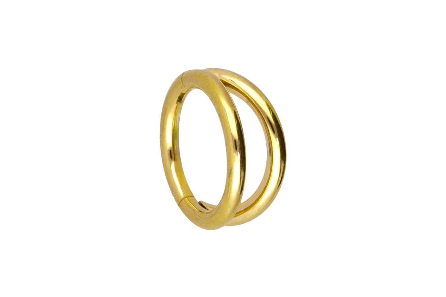 Piercing-Set Titan Segmentring Clicker 2 RINGE