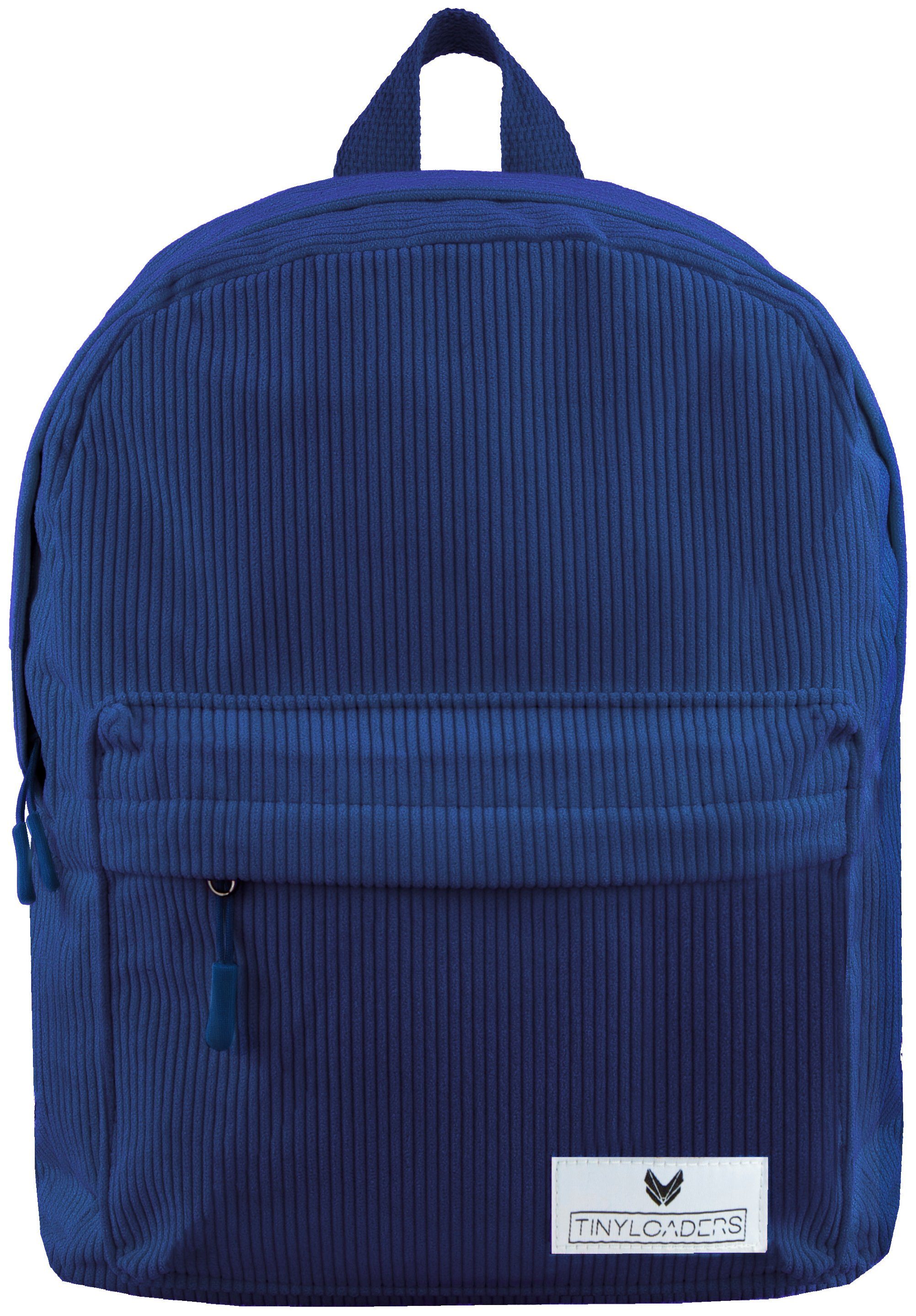 PFC-frei, Arbeit Kord Robuste Citytasche Innentasche, Schule, Daypack Rucksack Kordrucksack Zipper, Damen Daypack TINYLOADERS Rucksack Blau Damen,