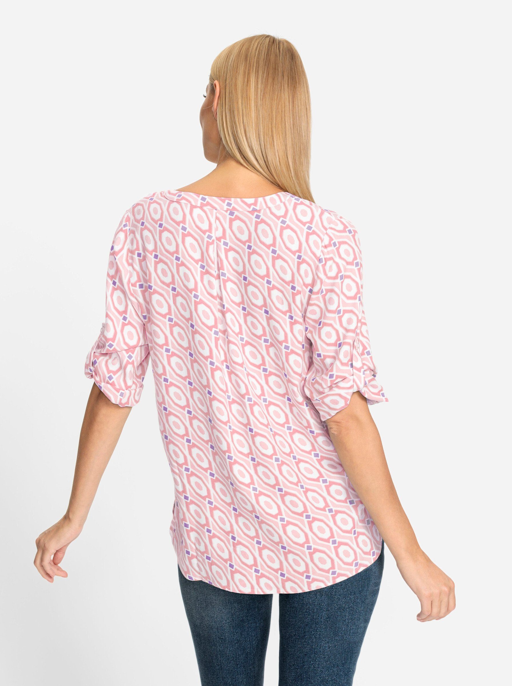 heine Klassische Bluse Druckbluse günstig online kaufen
