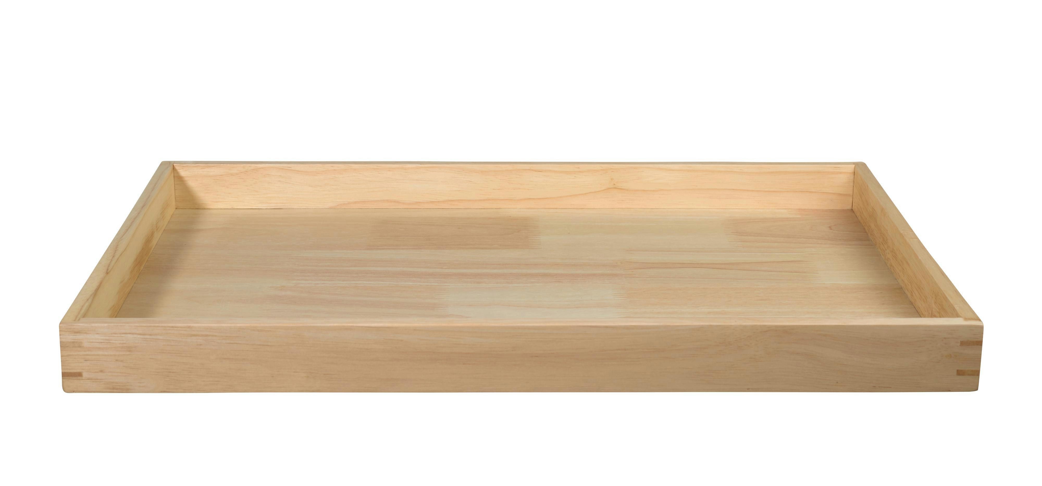 ASA SELECTION Servierbrett ASA Selection wood Holztablett rechteckig, natur, Gummibaumholz