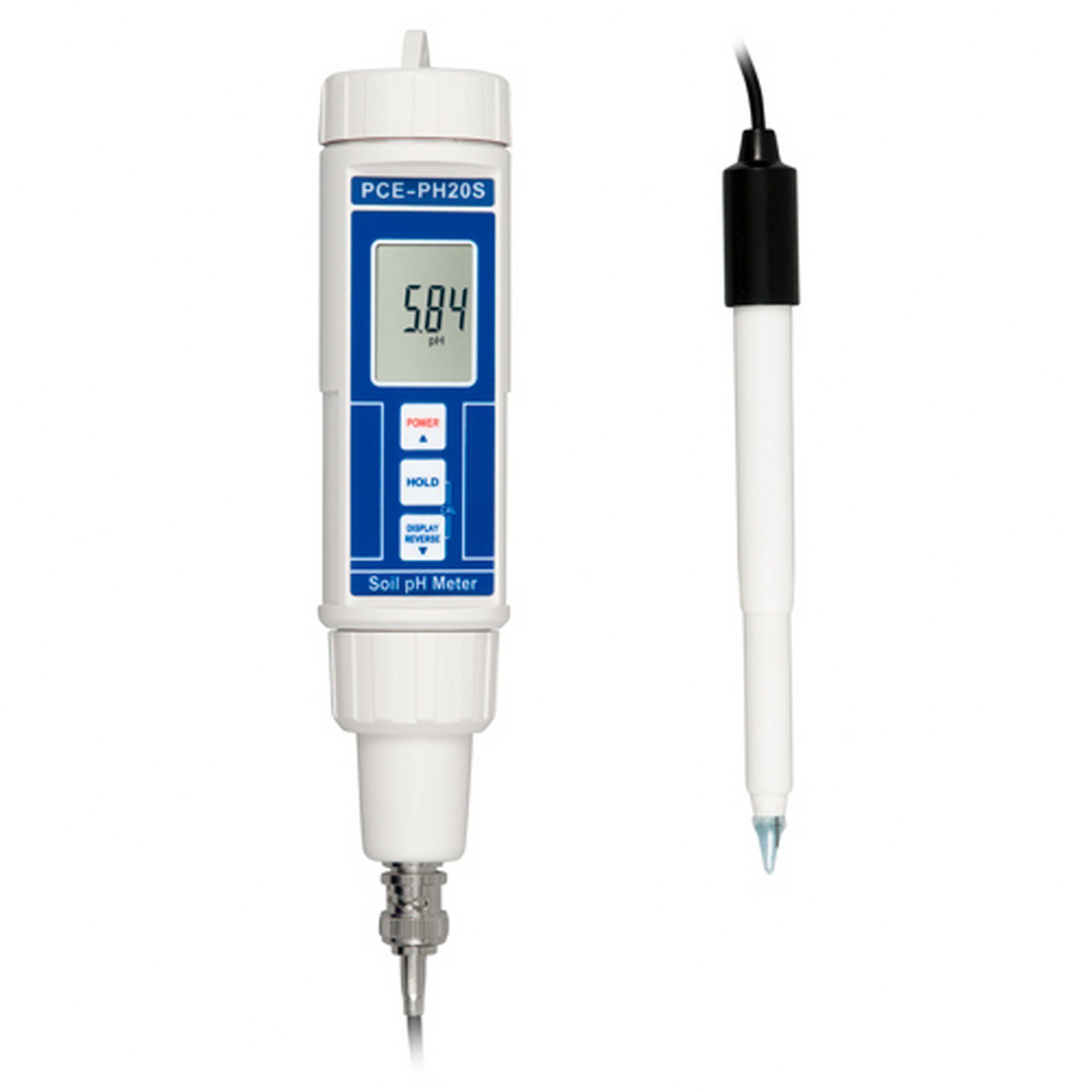 PCE Instruments Photometer pH-Meter PCE-PH20S zur Bestimmung des Boden pH-Wertes