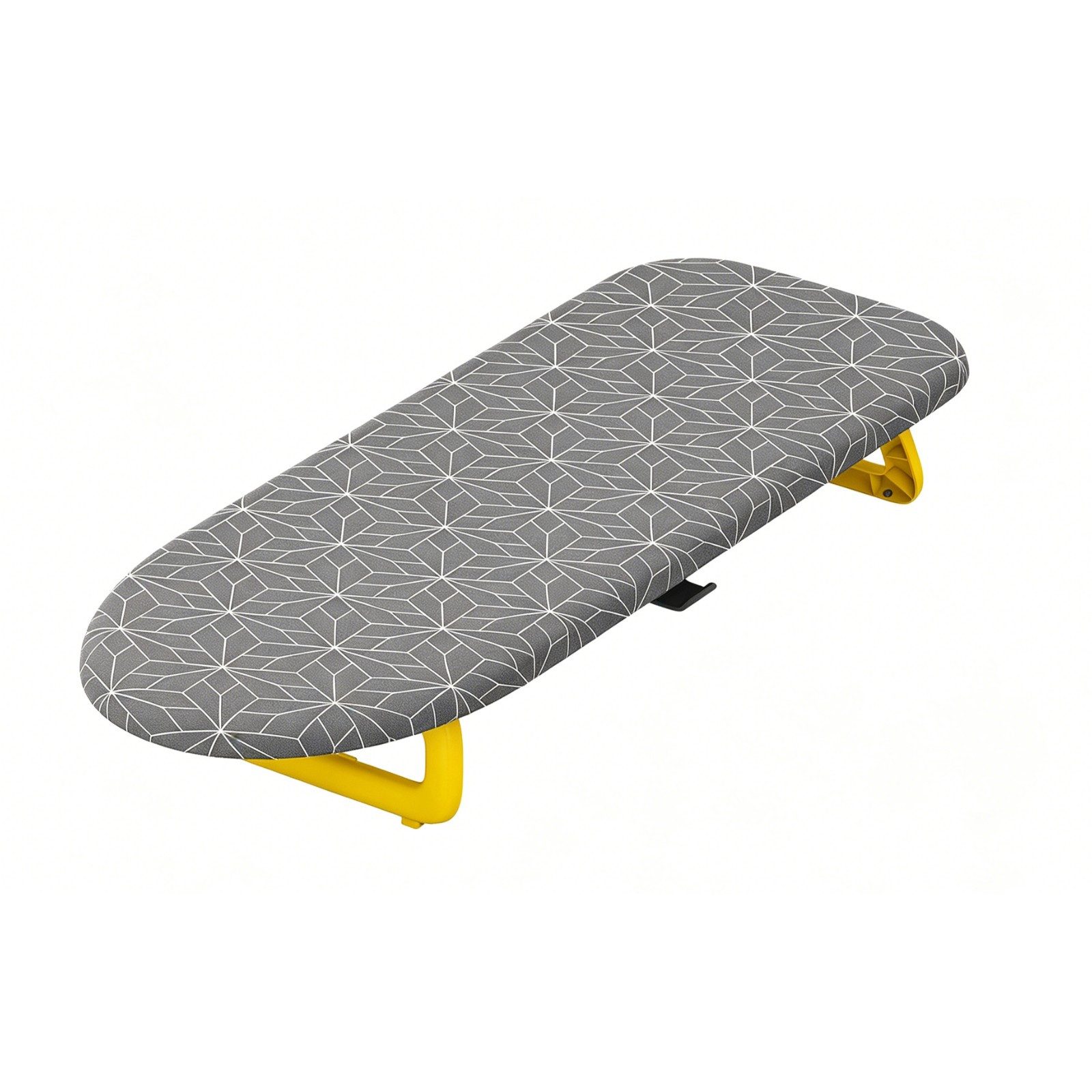 KINGRACK Bügelbrett Klappbares Tisch-Bügelbrett, kleines faltbares kompaktes Bügelbrett, Tragbar mit Bügeleisenhalter & Aufhängeseil, Maße 31 x 80 cm