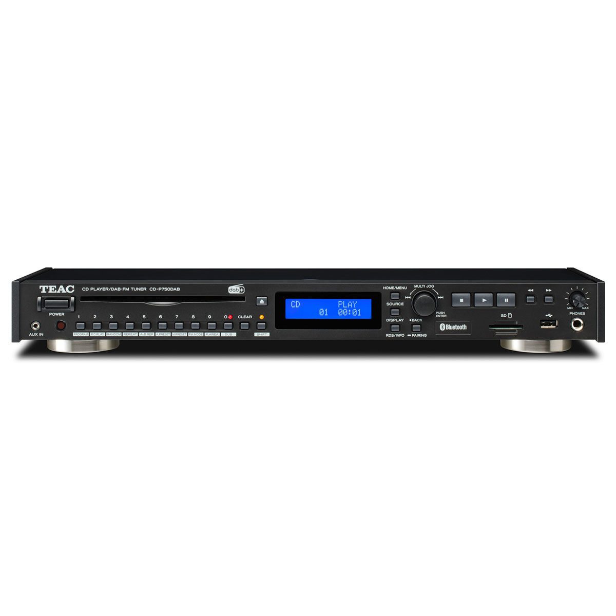 TEAC CD-P750DAB CD Player with DAB+/FM Radio Digitalradio (DAB)
