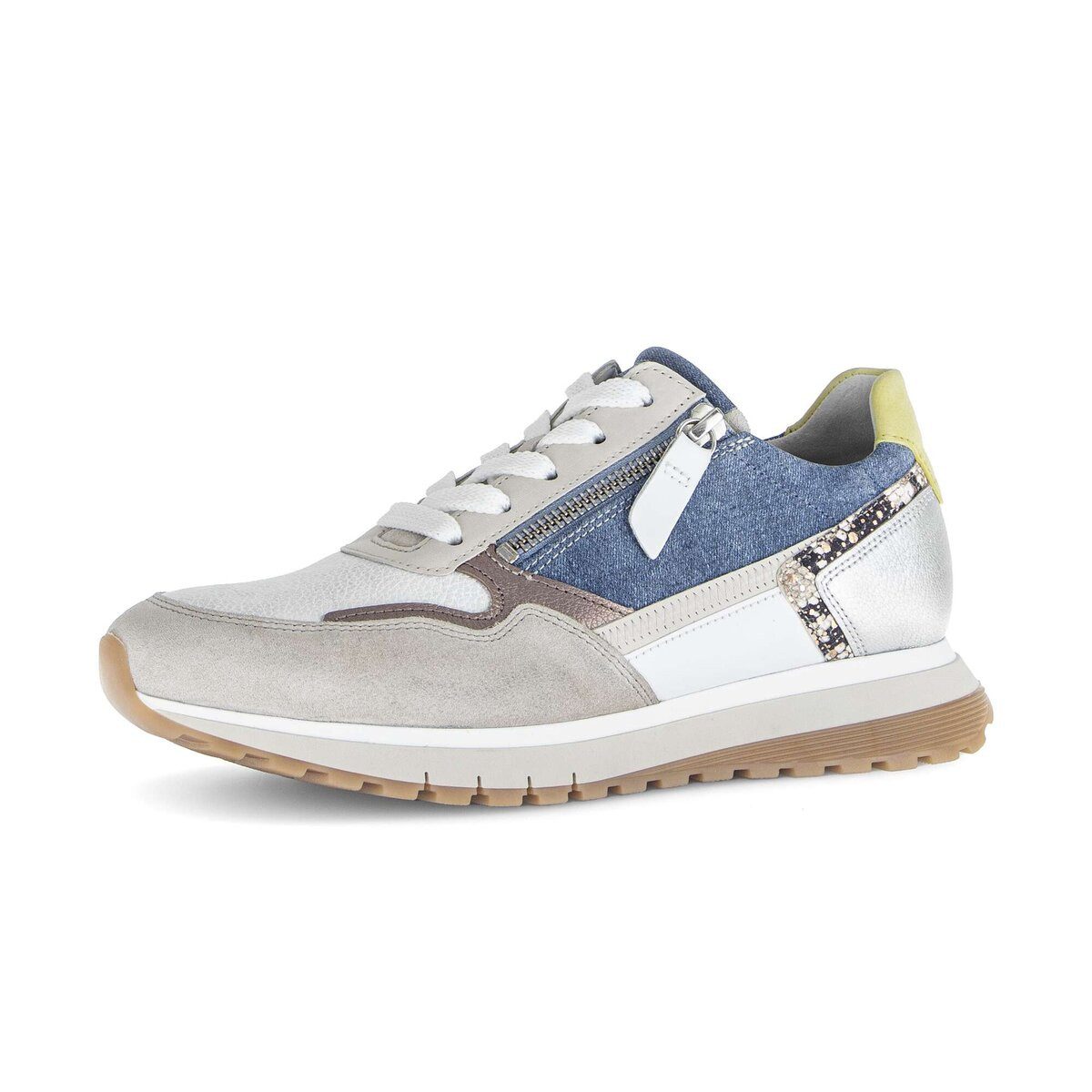 Gabor Sneaker low Materialmix Leder Sneaker günstig online kaufen