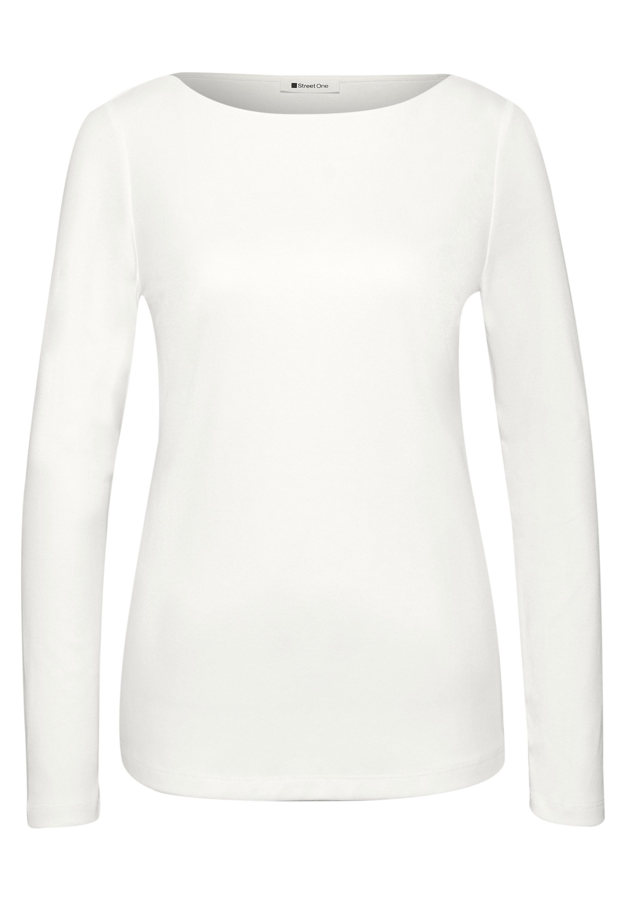 STREET ONE Langarmshirt im soften Baumwoll-Mix – Bild 4 von 5