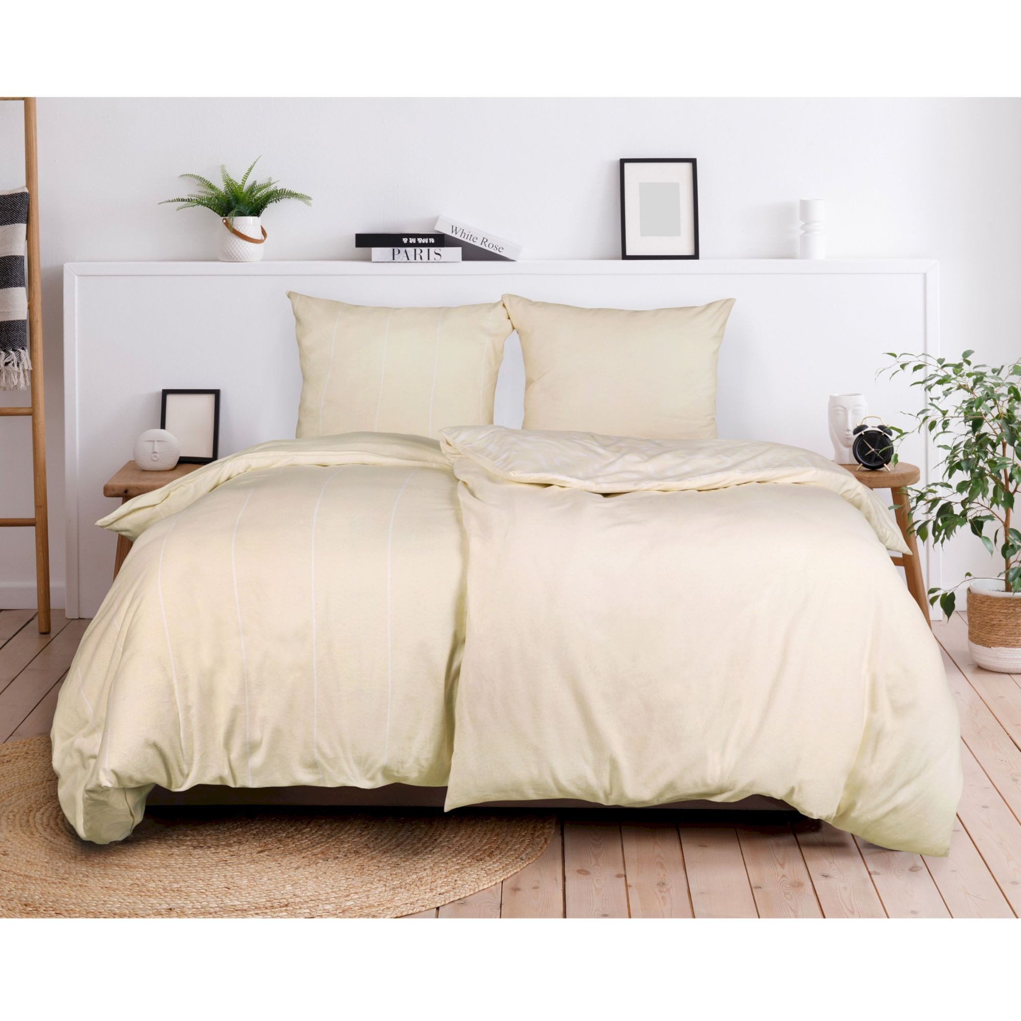 Esprit Bettwäsche FLANELL Winter Bettwäsche, Baumwolle, 1 teilig, 155 x 220 günstig online kaufen