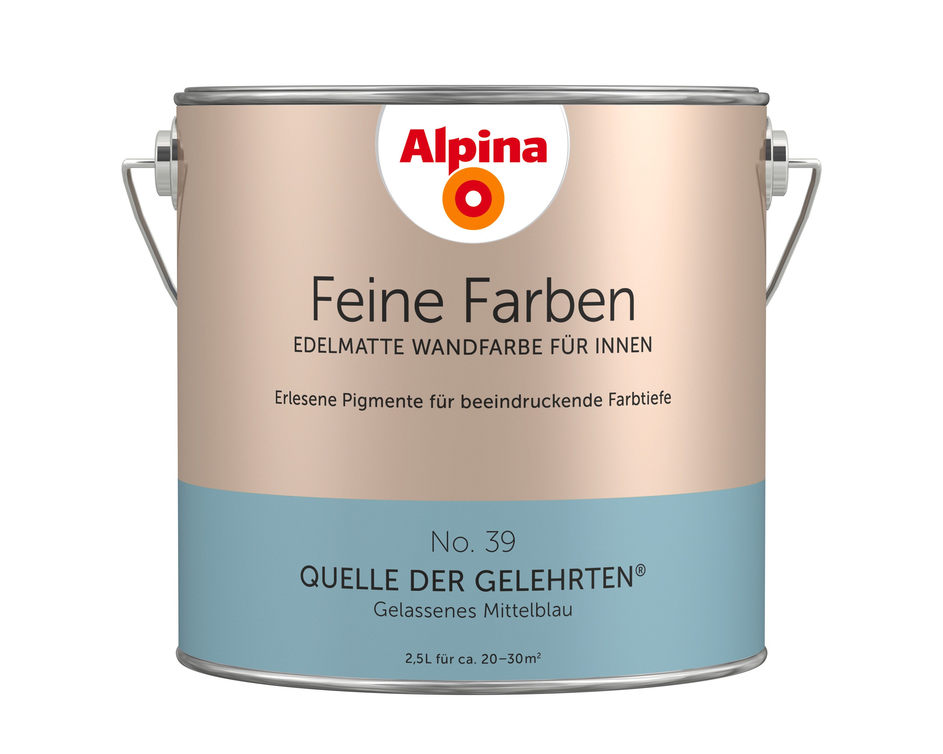 Alpina Wandfarbe Feine Farben edelmatt 2,5 Liter