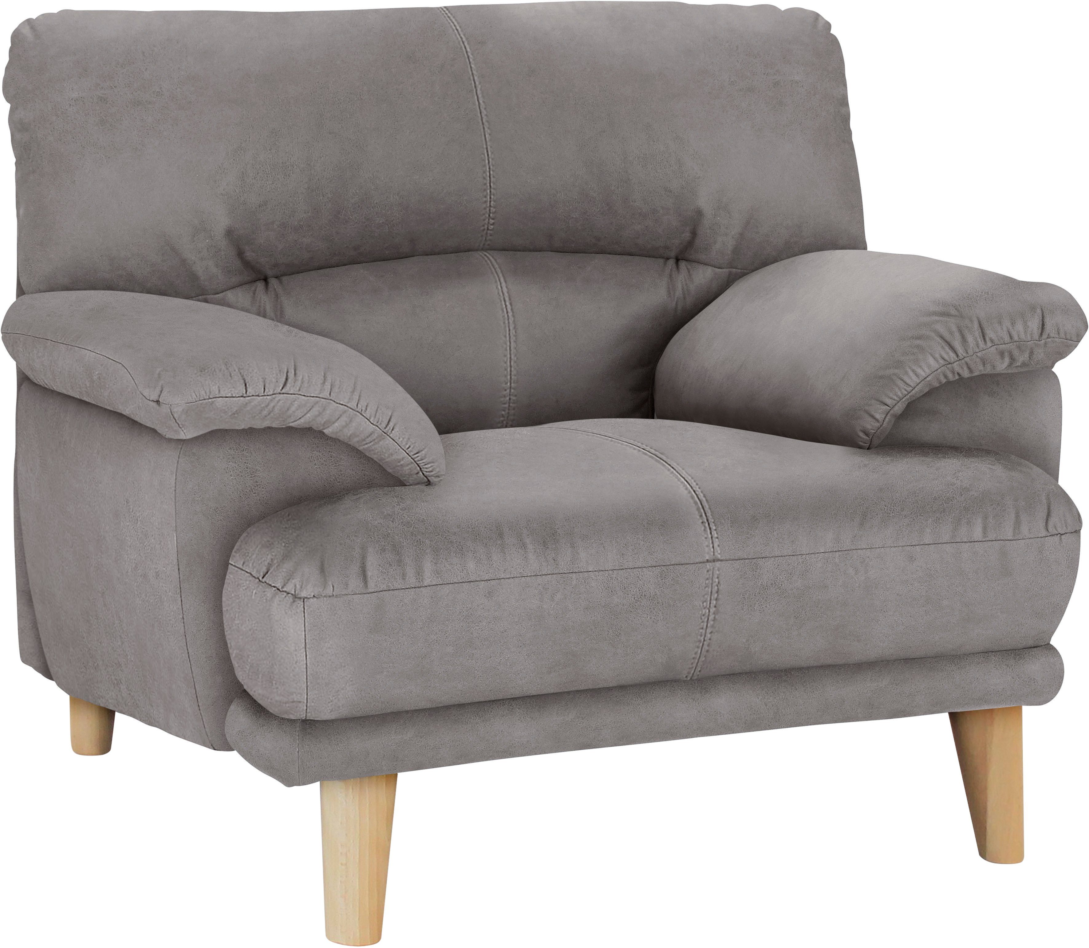 TRENDMANUFAKTUR Sessel Cecilia, Loungesessel, italienisches Design, günstig online kaufen