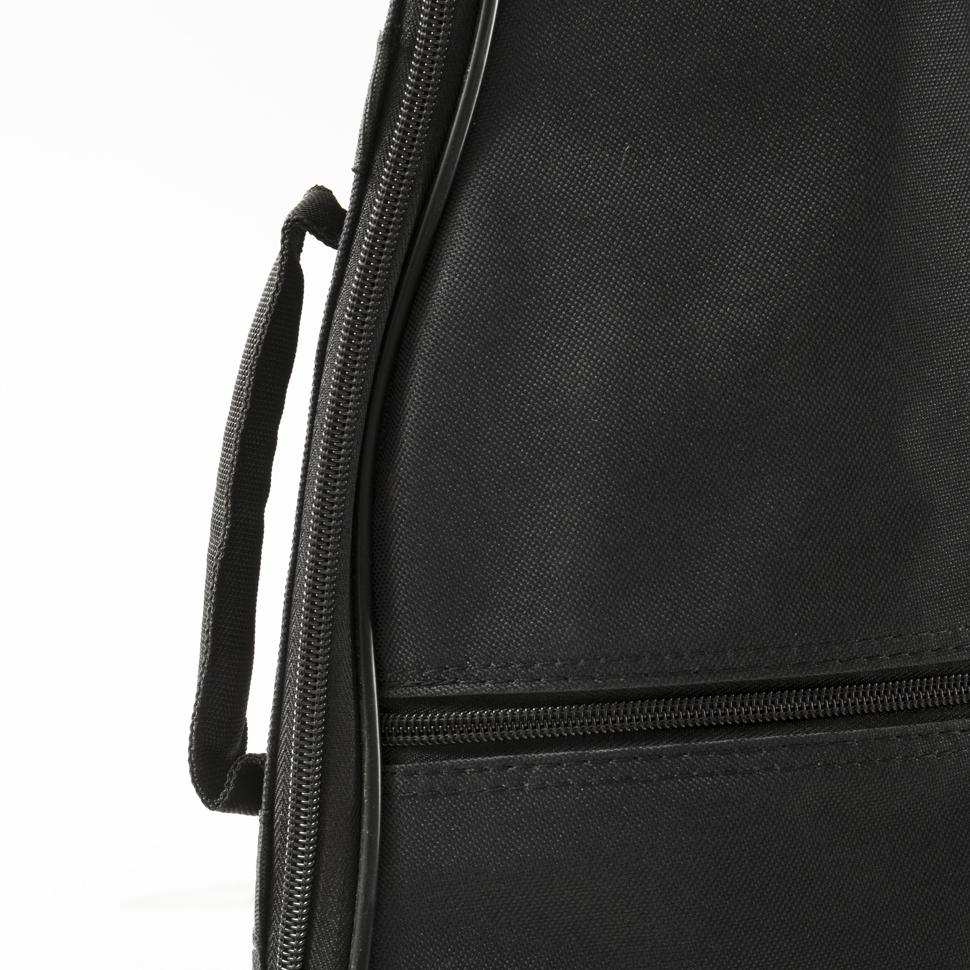 FAME Ukulelen-Koffer, Gigbag Ukulele Konzert, Wetterfeste Nylonbeschichtung, Polsterung