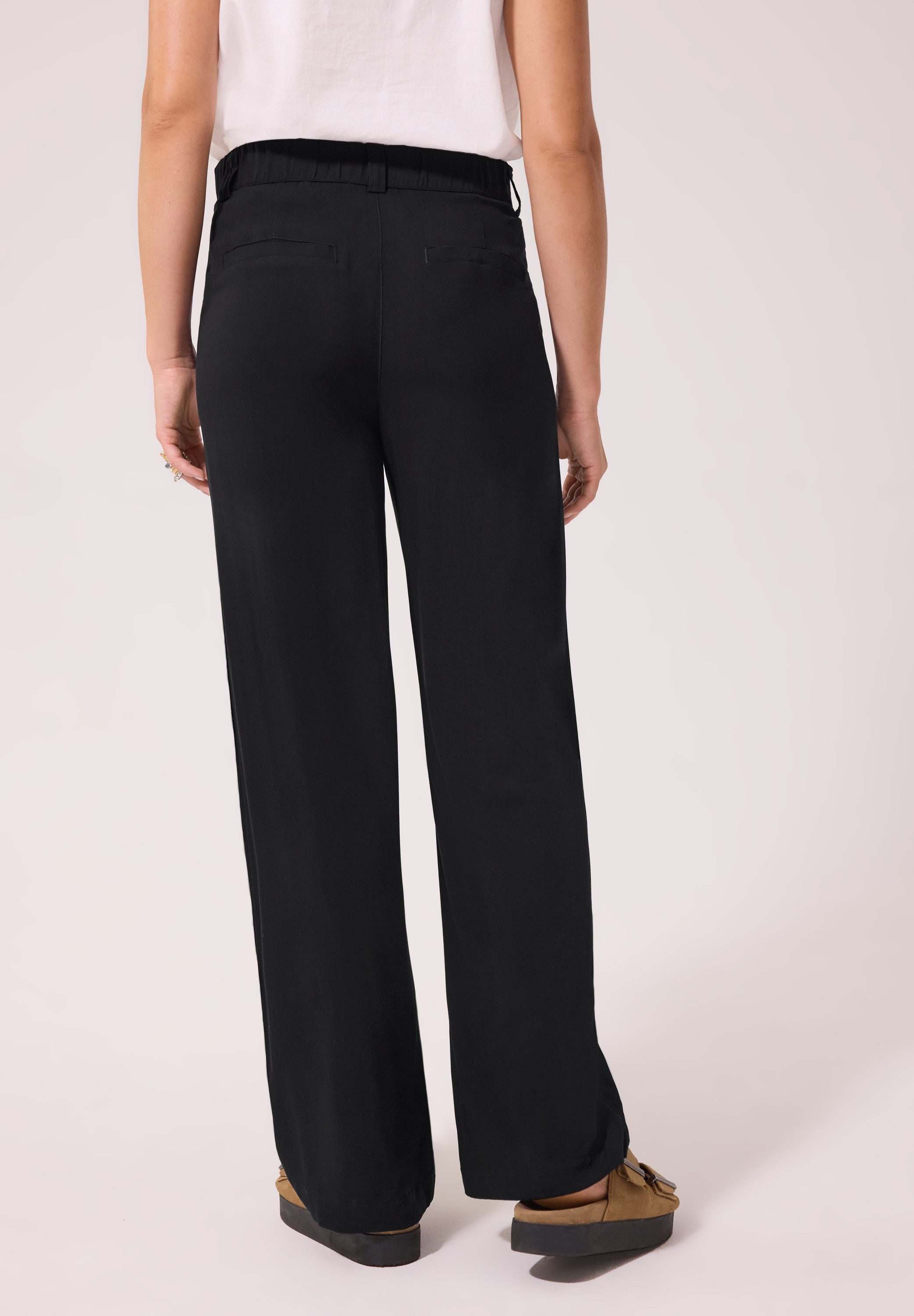 STREET ONE STUDIO Stoffhose mit Wide Legs